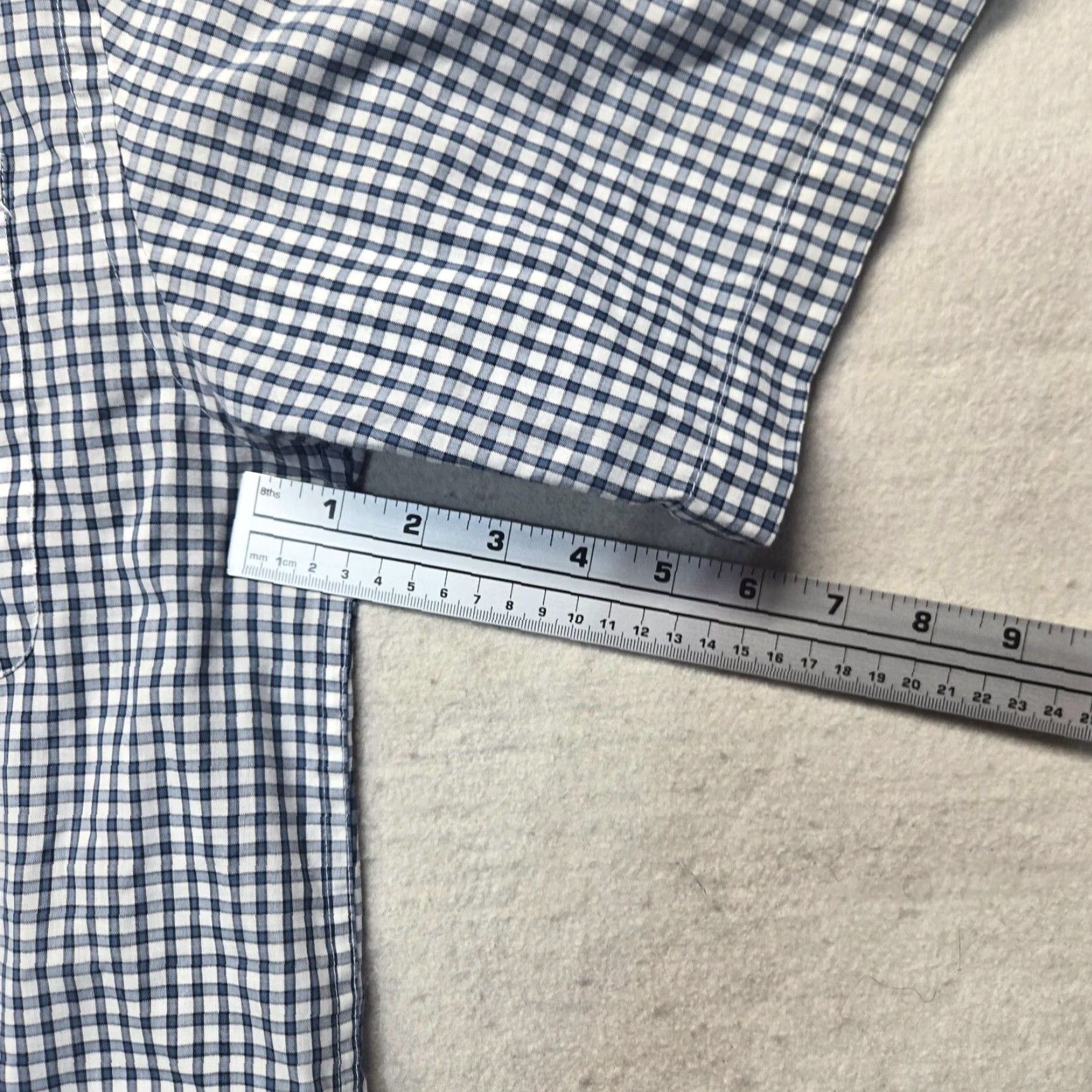 Vintage VINTAGE Puritan Blue Checkered Button-Up Shirt Adult Men's Size L Size US L / EU 52-54 / 3 - 5 Thumbnail