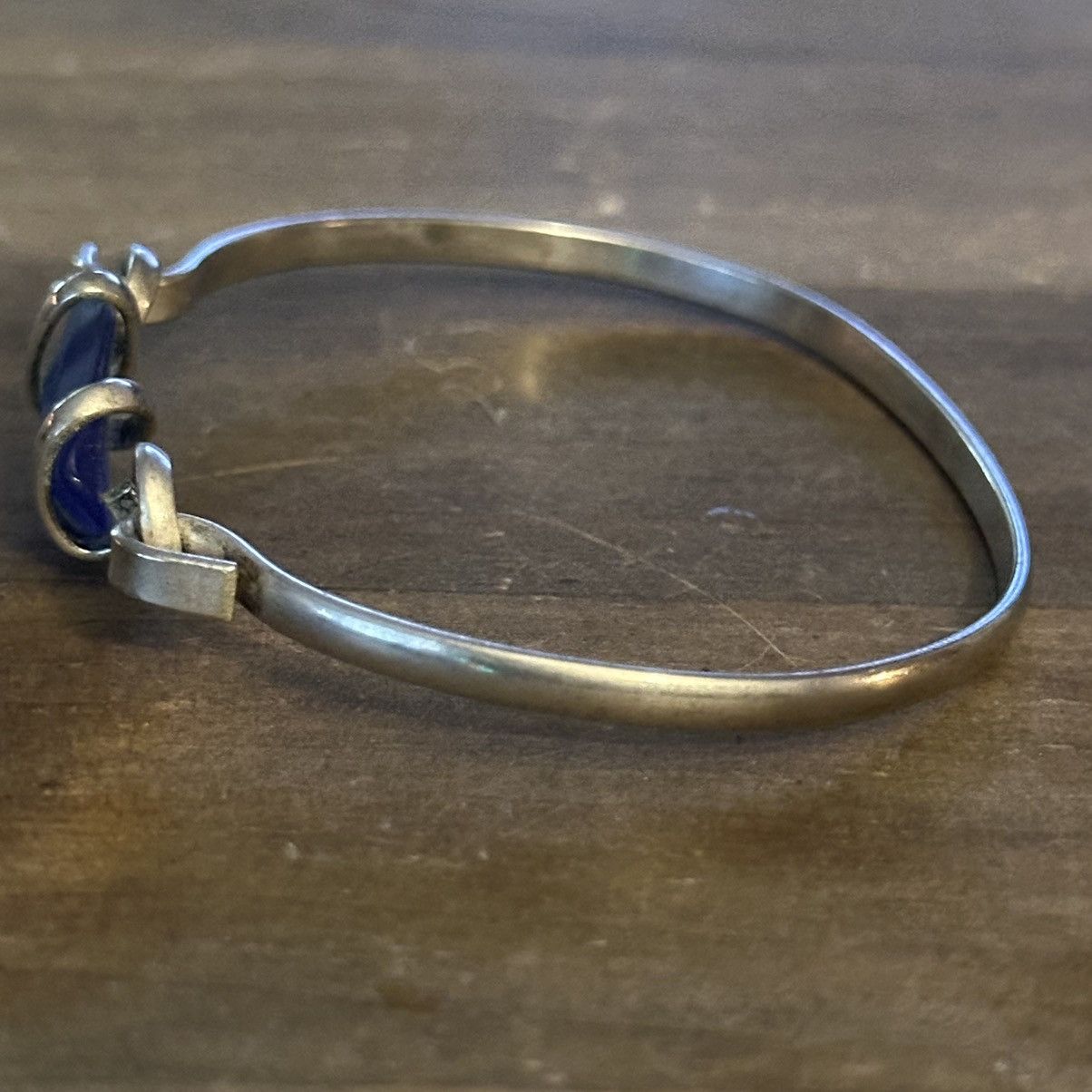 Other Blue sea glass bangle bracelet Size ONE SIZE - 5 Thumbnail