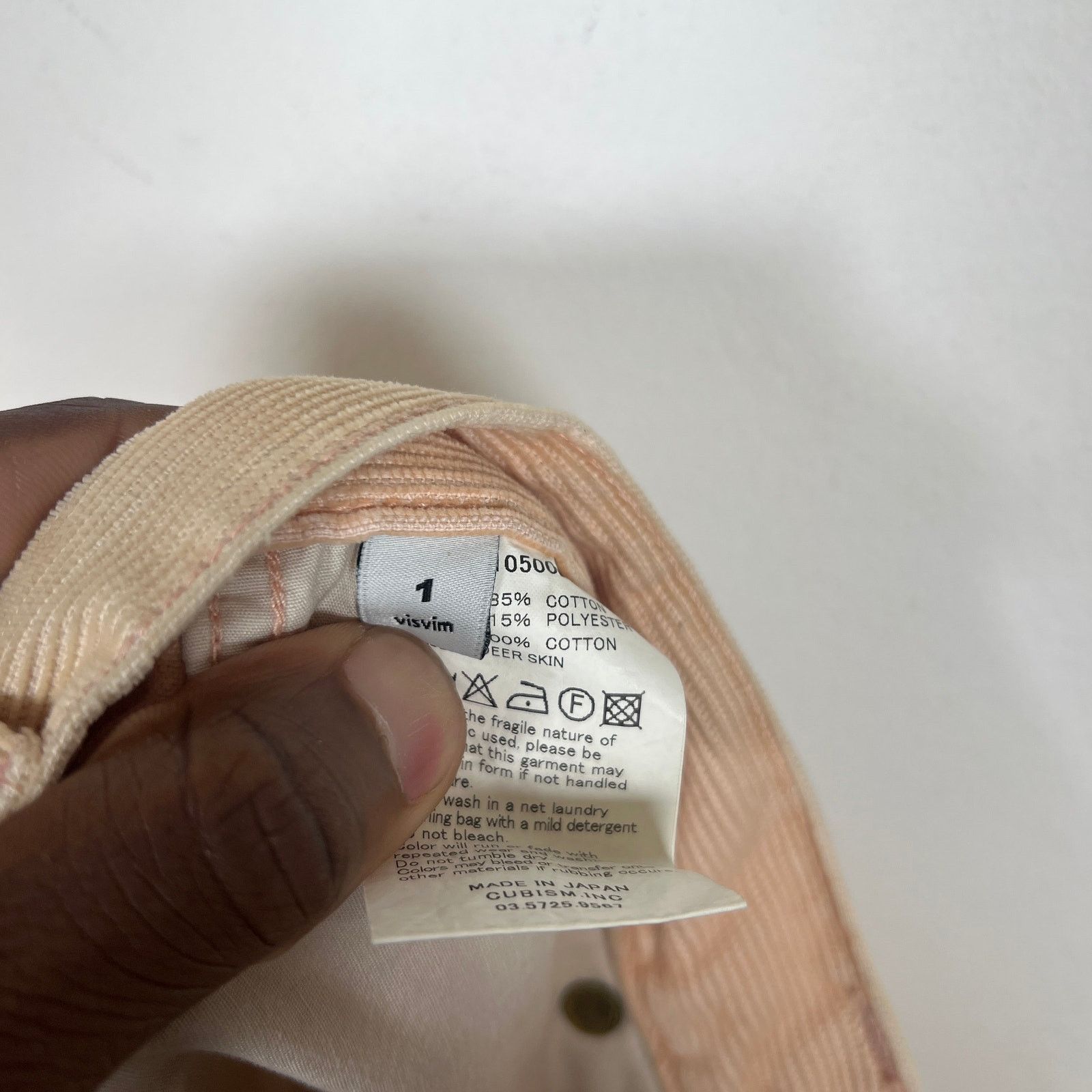 Visvim Visvim Peach Corduroy Pants Size 31 Size US 31 - 4 Thumbnail