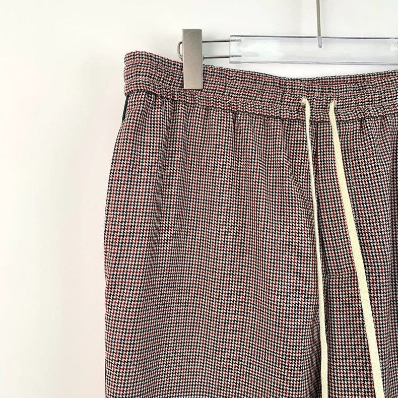 Gucci GucciColor-blocked striped check check drawstring cotton ca Size US 34 / EU 50 - 3 Thumbnail