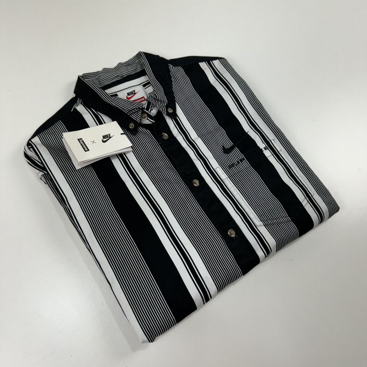 Supreme Nike Cotton Twill Shirt White