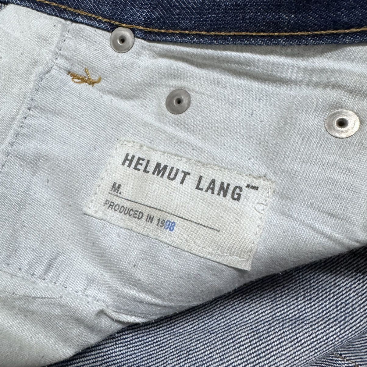 Helmut Lang Helmut Lang Honeycomb Denim Jeans Release Hem Size US 31 - 18 Thumbnail