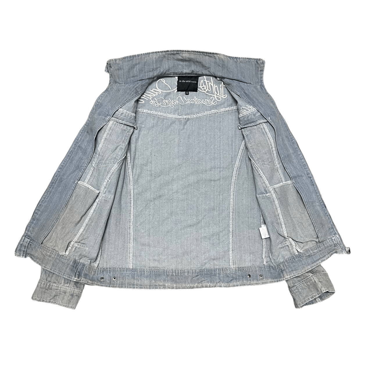 In The Attic Vintage ATC In The Attic Homme Denim Jacket Punk Size US M / EU 48-50 / 2 - 6 Thumbnail