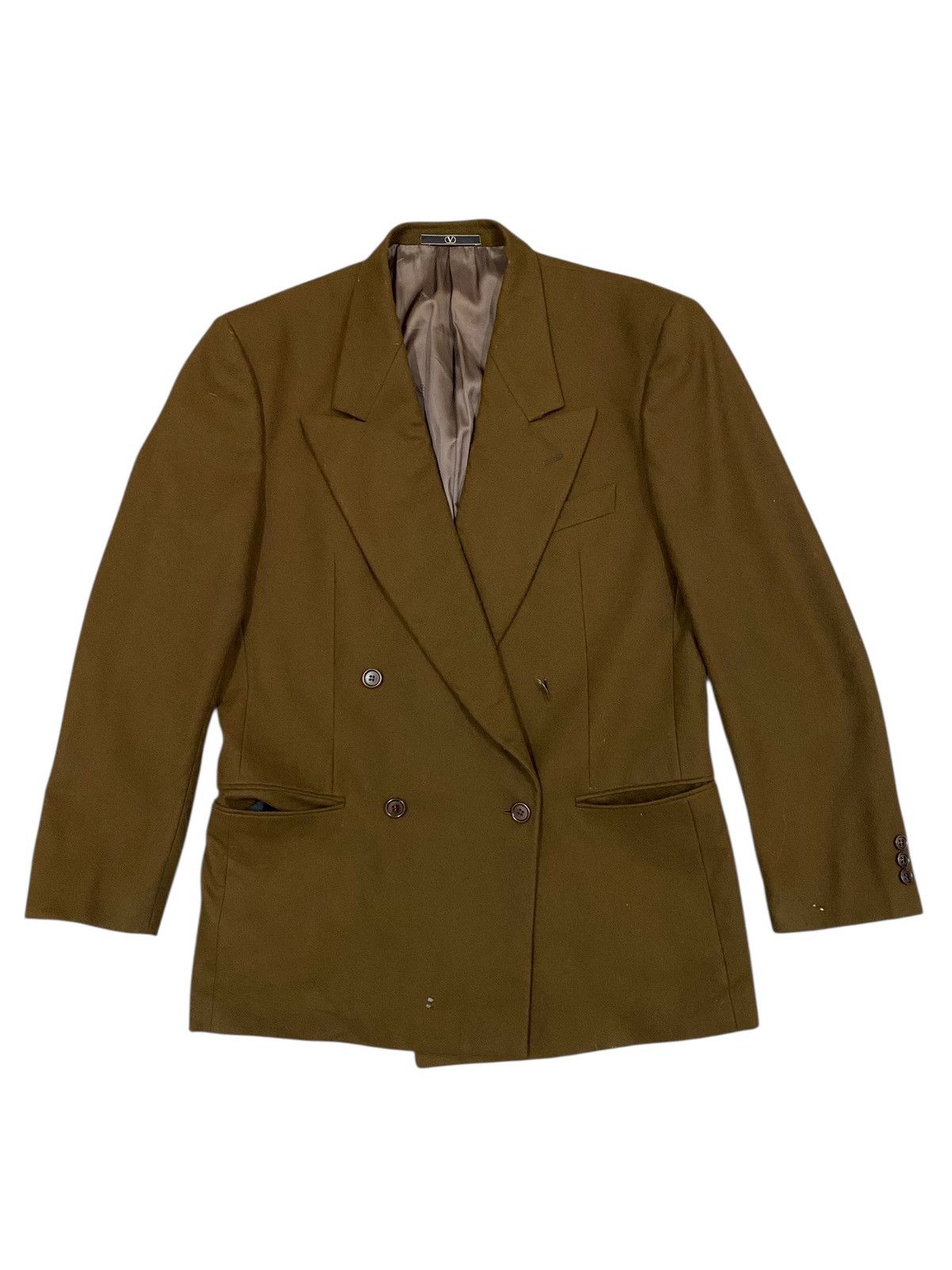 Valentino Vtg Valentino Garavani Wool Blazer Made in Italy - Mens Size US M / EU 48-50 / 2 - 1 Thumbnail