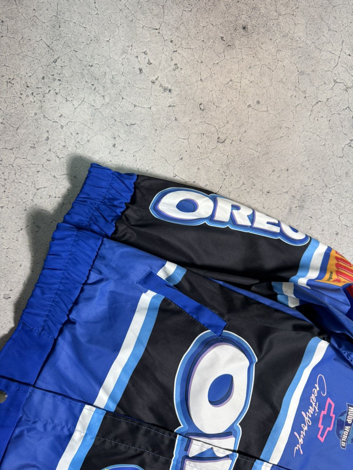 Vintage Oreo Vintage Racing Bomber Jacket Size M Big Logo Size US M / EU 48-50 / 2 - 2 Thumbnail