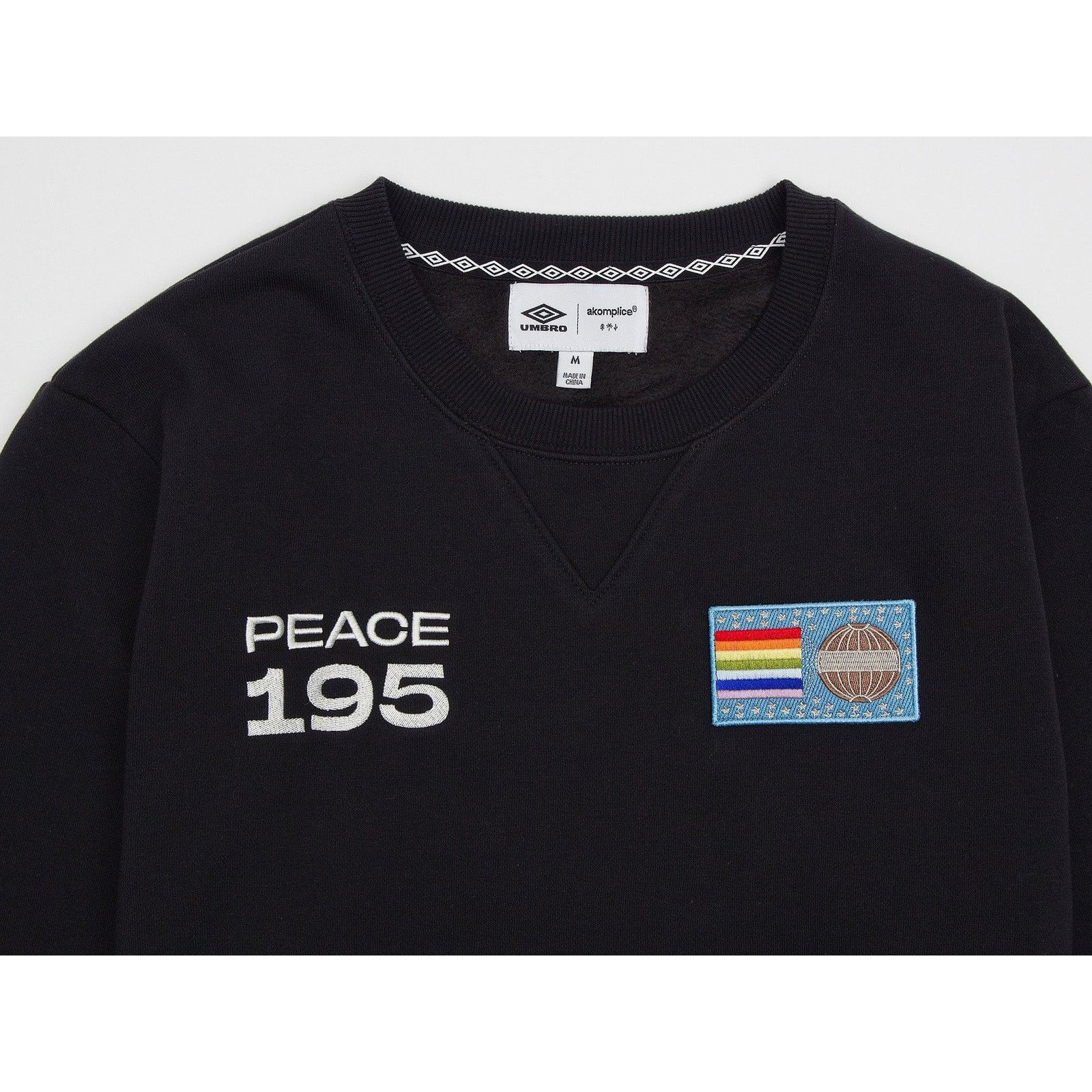 Akomplice AK + Umbro - 195 Fleece Crewneck - Medium Size US M / EU 48-50 / 2 - 2 Thumbnail