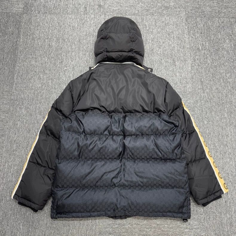 Gucci Gucci 3M reflective striped dark pattern full-print down j Size US M / EU 48-50 / 2 - 4 Thumbnail