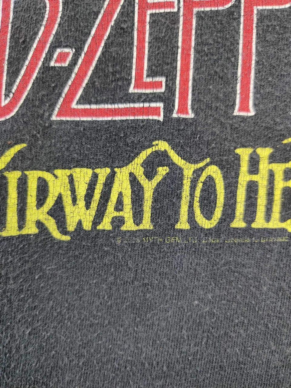 Band Tees Vintage Led Zeppelin Stairway To Heaven Tee Tshirt Size US M / EU 48-50 / 2 - 9 Thumbnail