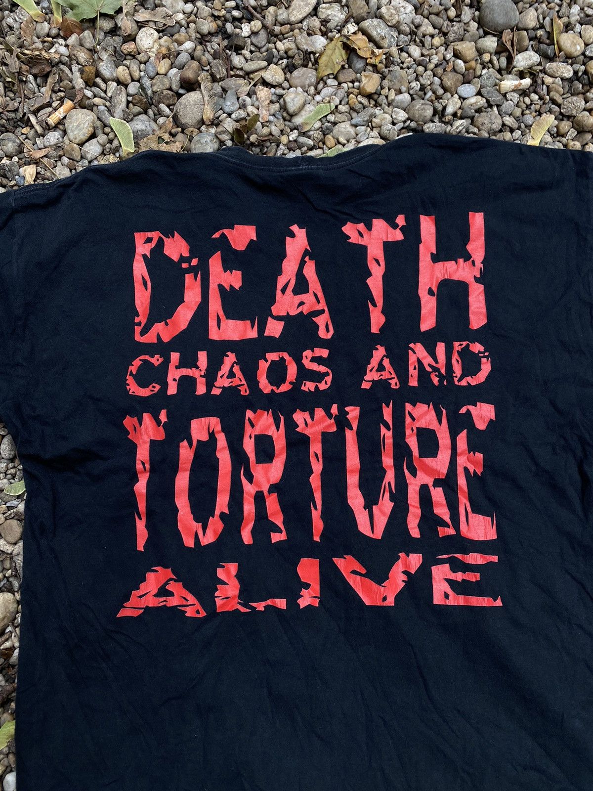 Band Tees × Vintage Vintage 2005 Torture Squad Death Chaos T-Shirt Size US M / EU 48-50 / 2 - 8 Thumbnail
