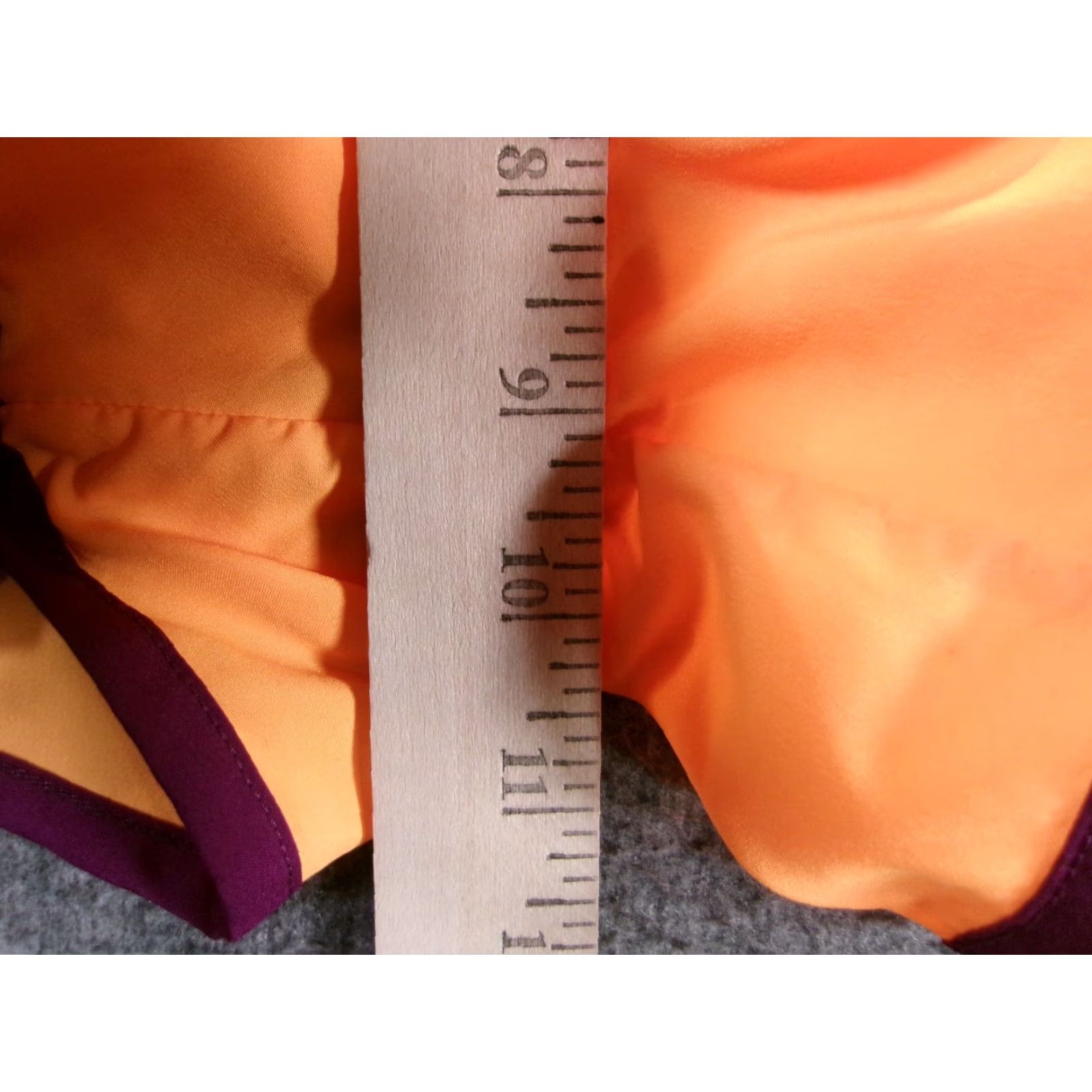 Reebok Reebok ShortS Running Womens XS Orange Speedwick Polyester Athletic Liner Fit Size 26" / US 2 / IT 38 - 4 Thumbnail