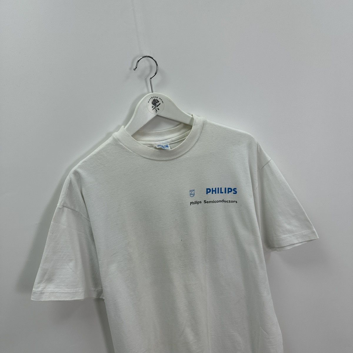 Microsoft Vintage 90s Philips Phone Promo tee Wireless rare y2k hype Size US L / EU 52-54 / 3 - 5 Thumbnail
