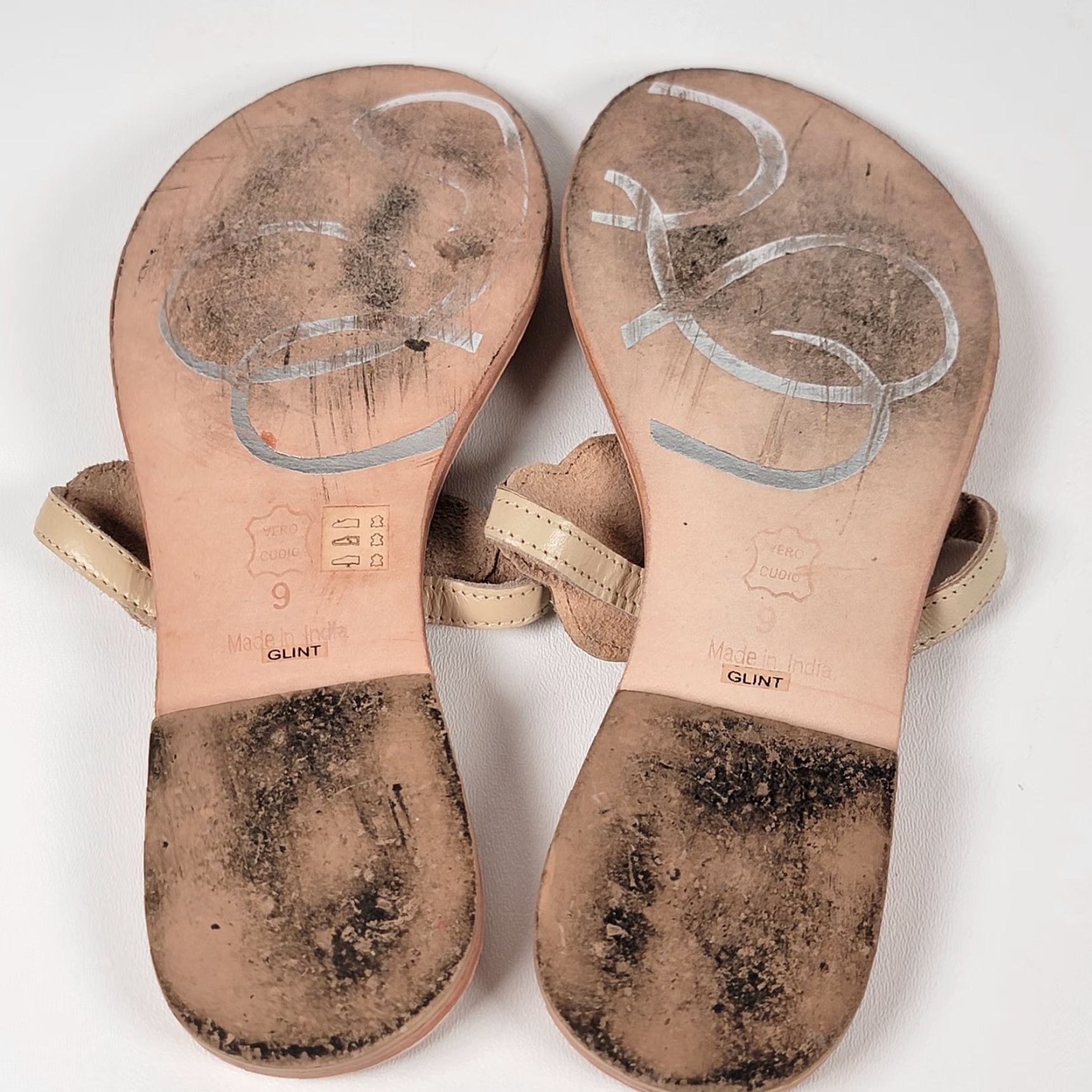 Vintage J. Renee Rhinestone Thong Sandals Women's Size 9 Olivia Miller Slip On Flat Silver Rhinestone Sandal Slide Women Shoes Size US 9 / IT 39 - 7 Thumbnail