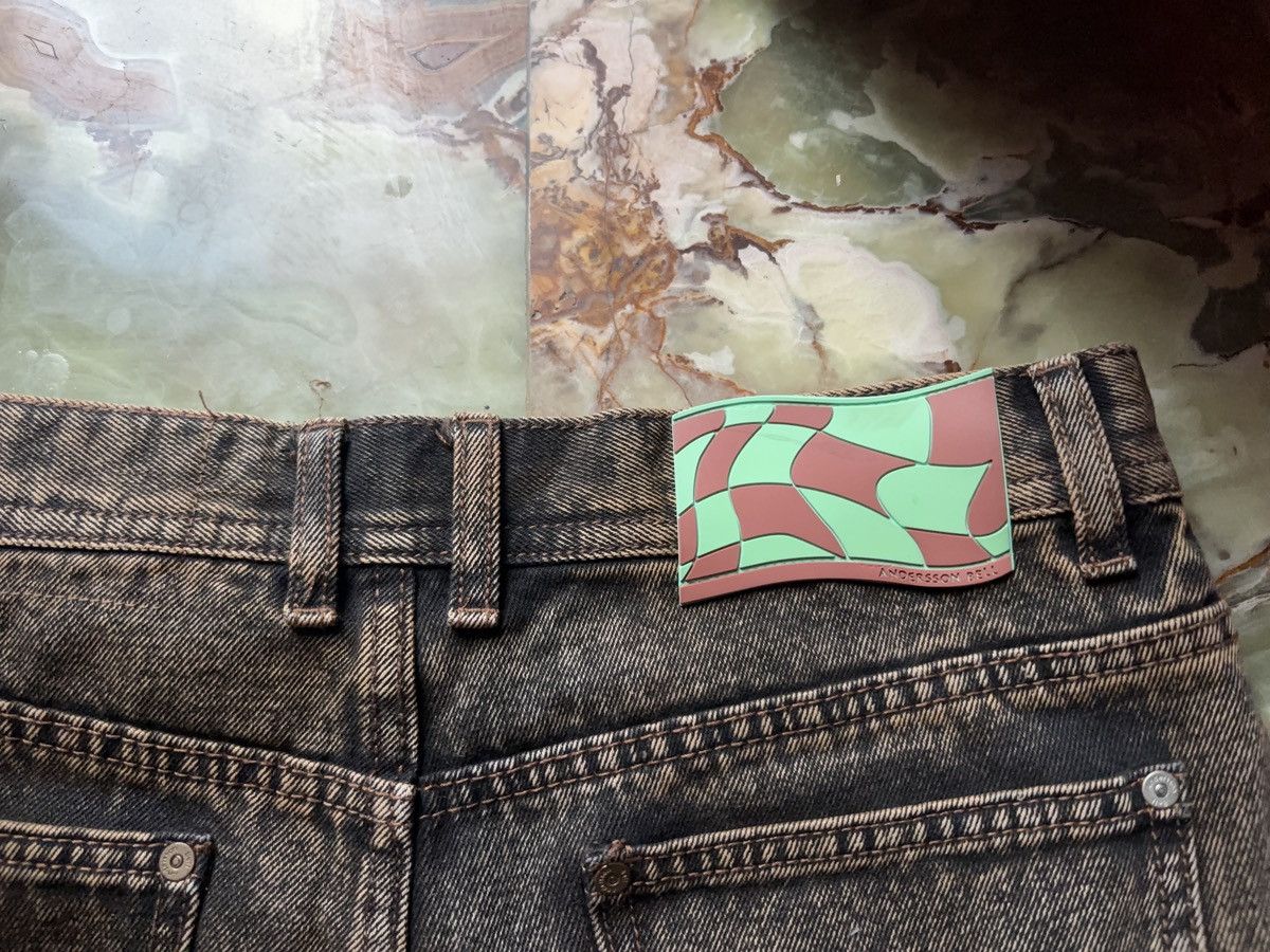 Andersson Bell Andersson Bell Brown High Waist Canvas Jeans Size 28" / US 6 / IT 42 - 5 Thumbnail