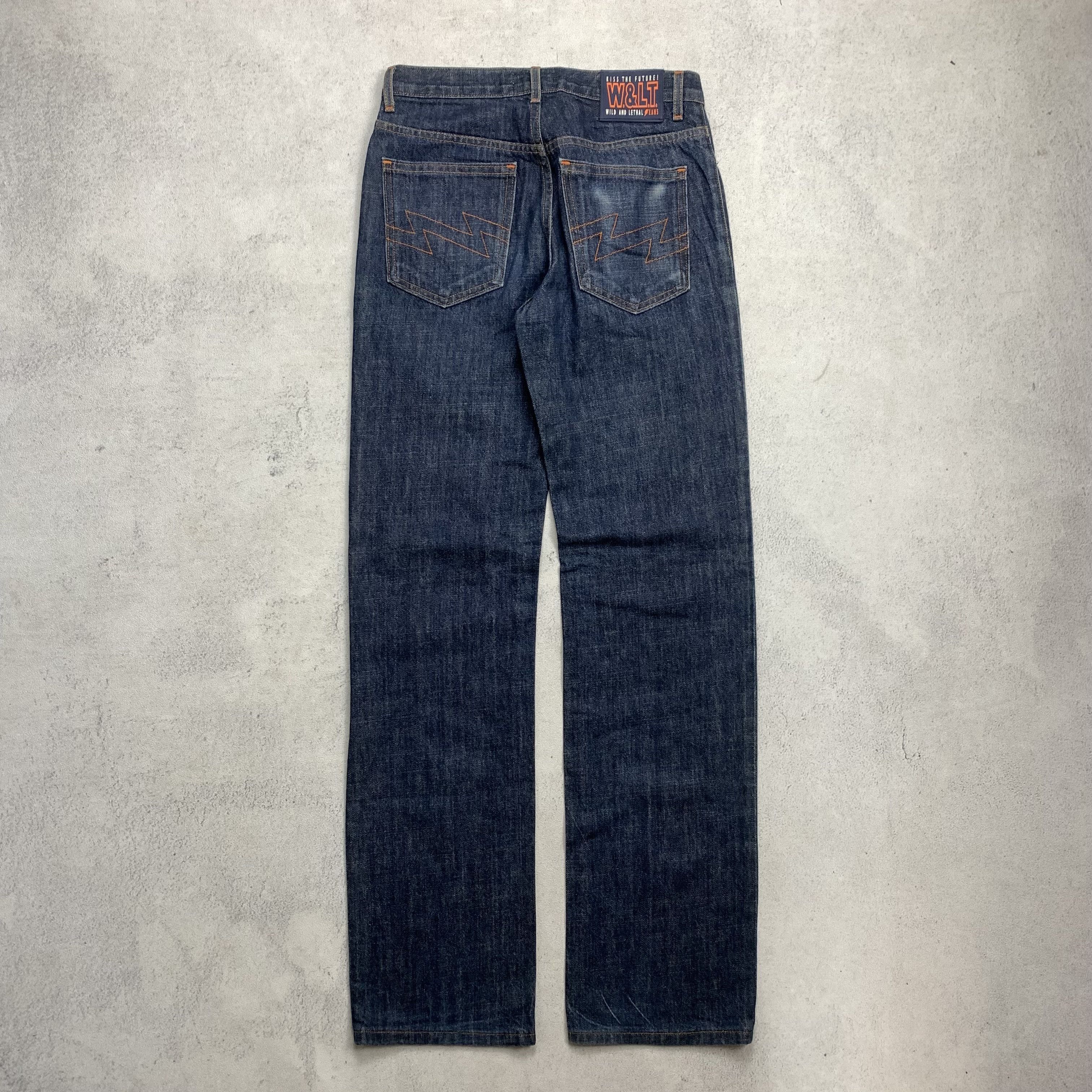W&LT Wild And Lethal Jeans Kiss The Future Denim
