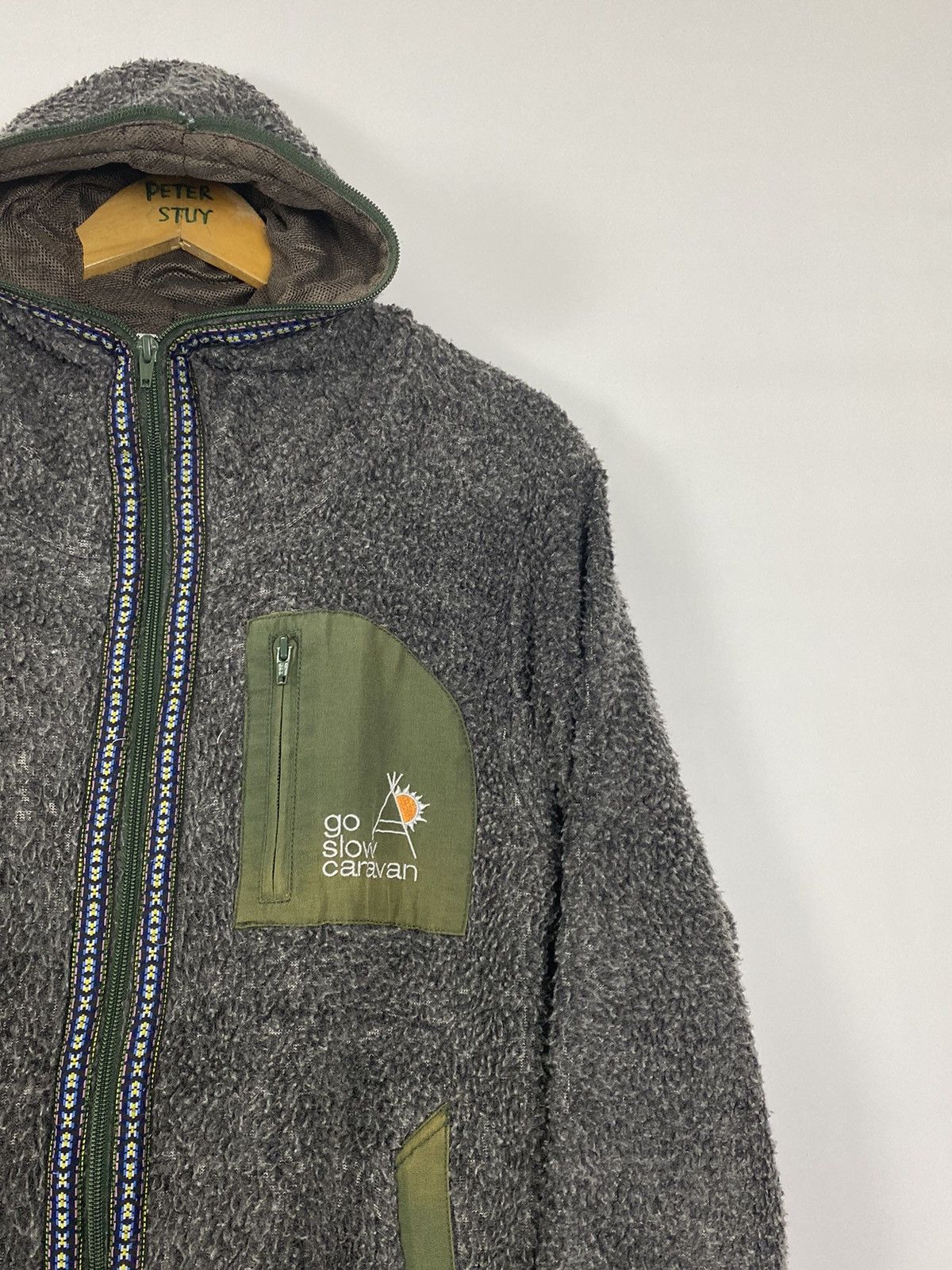 Vintage × go slow caravan Glo Slow Carawan Sherpa Jacket Size US M / EU 48-50 / 2 - 6 Thumbnail