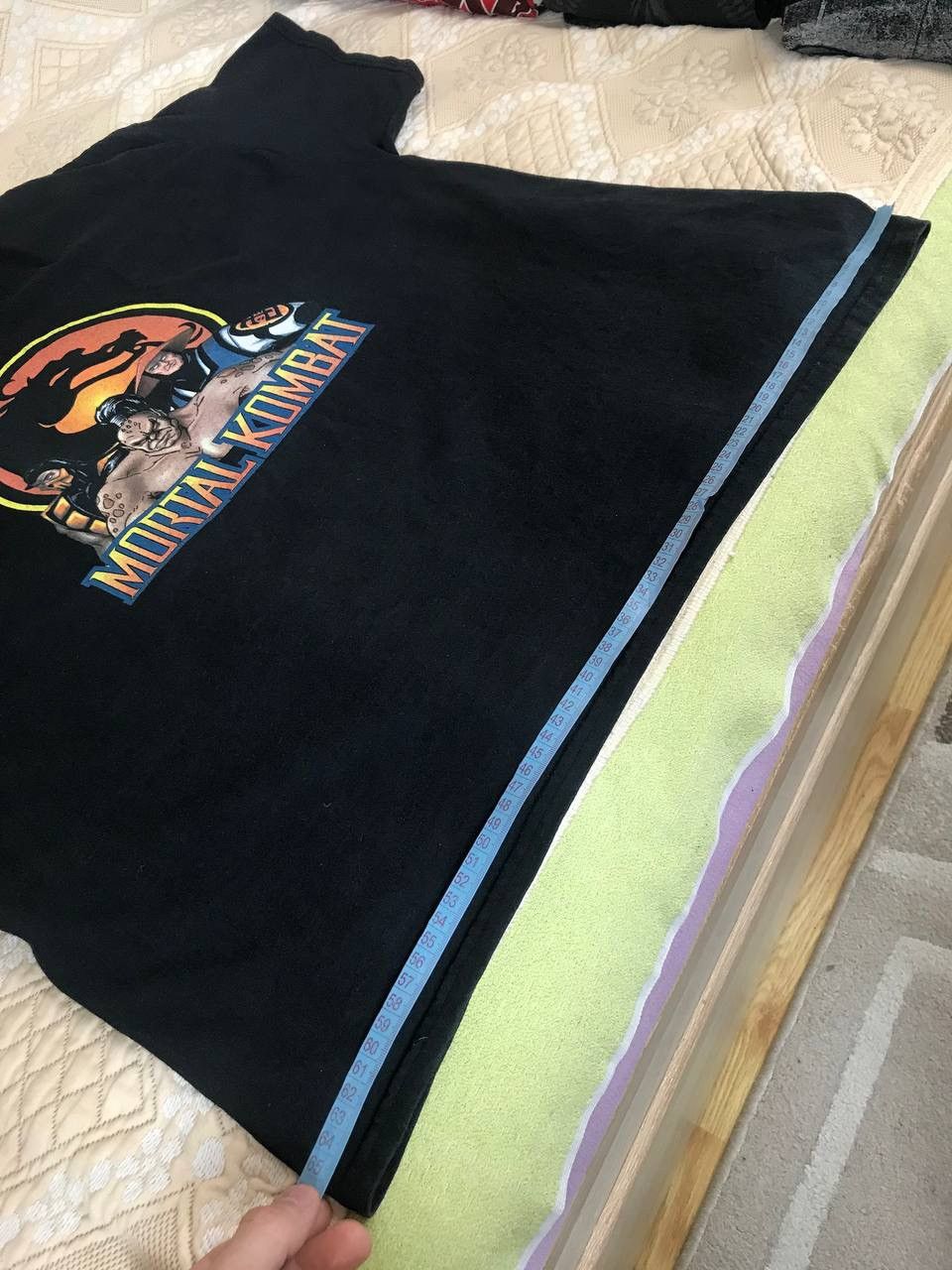 Microsoft 🔥 RARE Vintage Mortal Combat Tee T-Shirt Video Game Apple Size US L / EU 52-54 / 3 - 11 Thumbnail