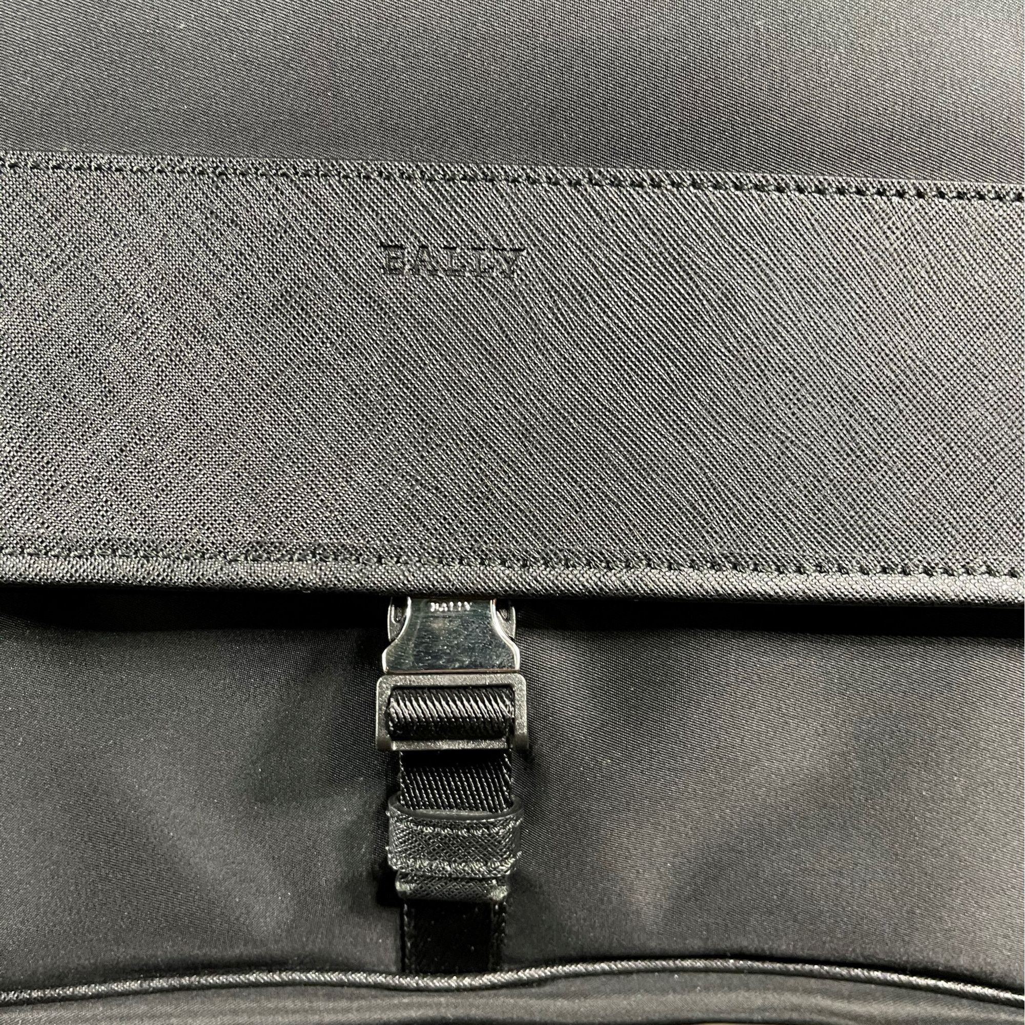 Bally Bally Terkos Black Fabric Messenger Bag Size ONE SIZE - 3 Thumbnail