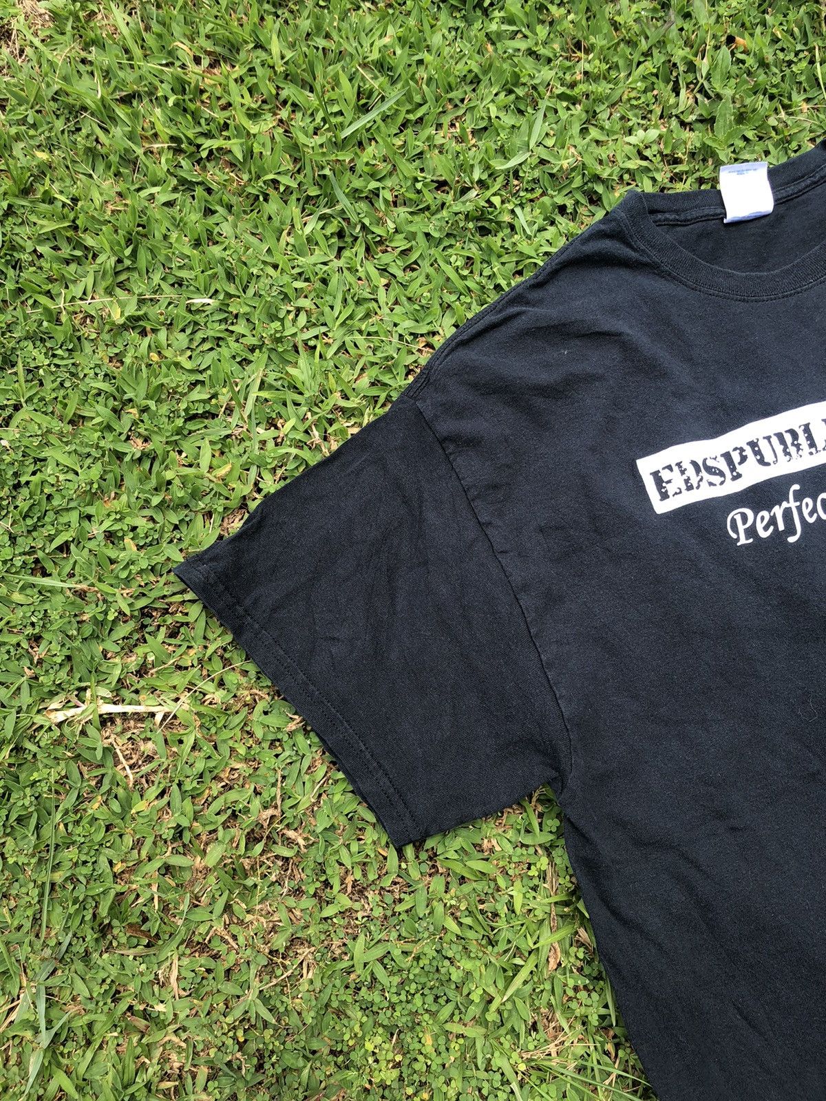 Vintage Vintage Y2K ED’S Public Safety Skull Logo Backhit Tee Size US XL / EU 56 / 4 - 13 Thumbnail