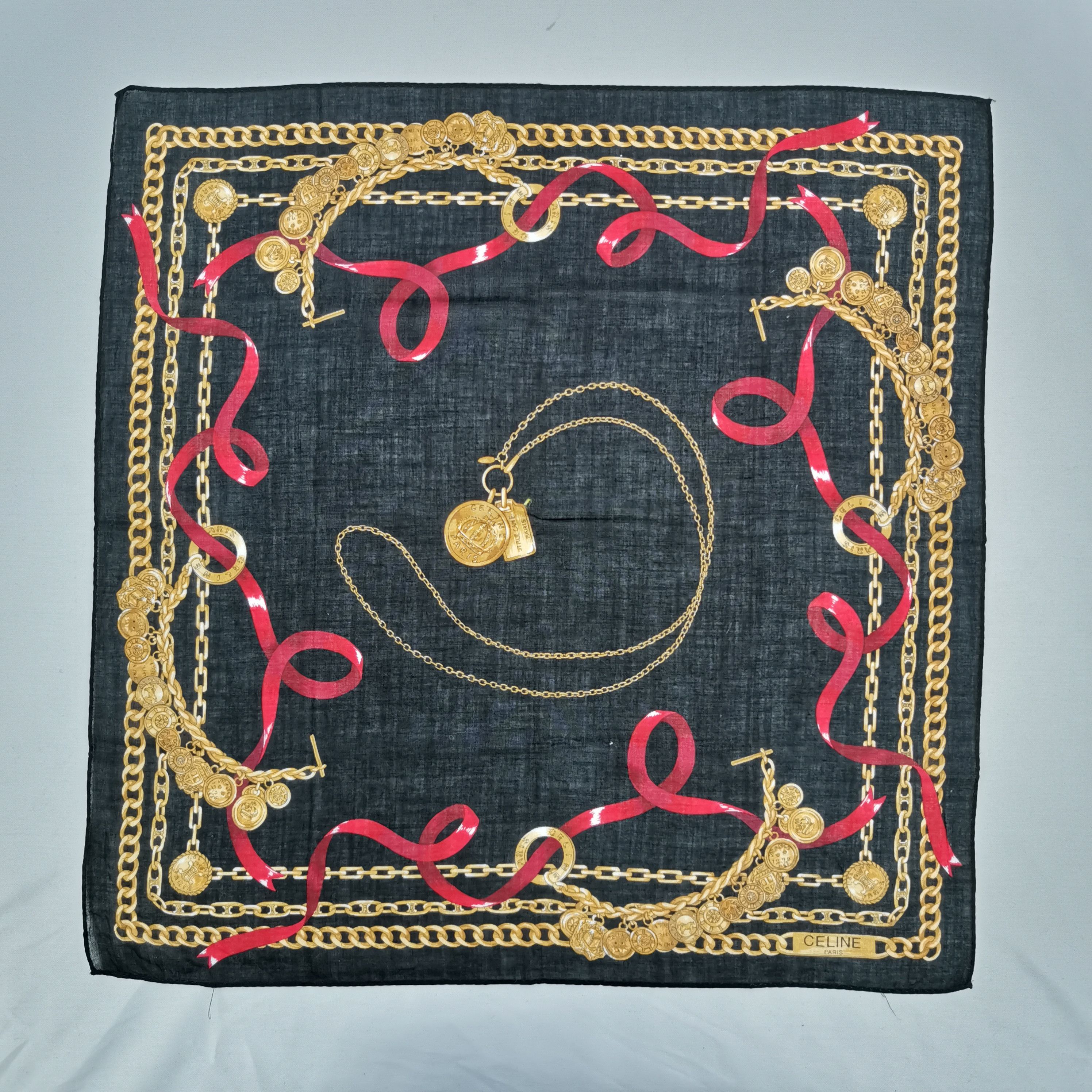 Celine × Vintage Vintage Celine Handkerchief Neckerchief Bandana Size ONE SIZE - 2 Thumbnail
