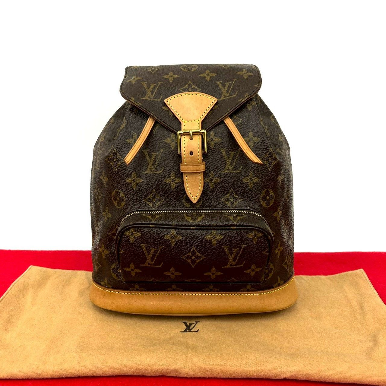 Louis Vuitton Louis Vuitton Louis Vuitton Monogram Leather Backpack Canvas Backpack DUTY FREE for USA Size ONE SIZE - 1 Thumbnail