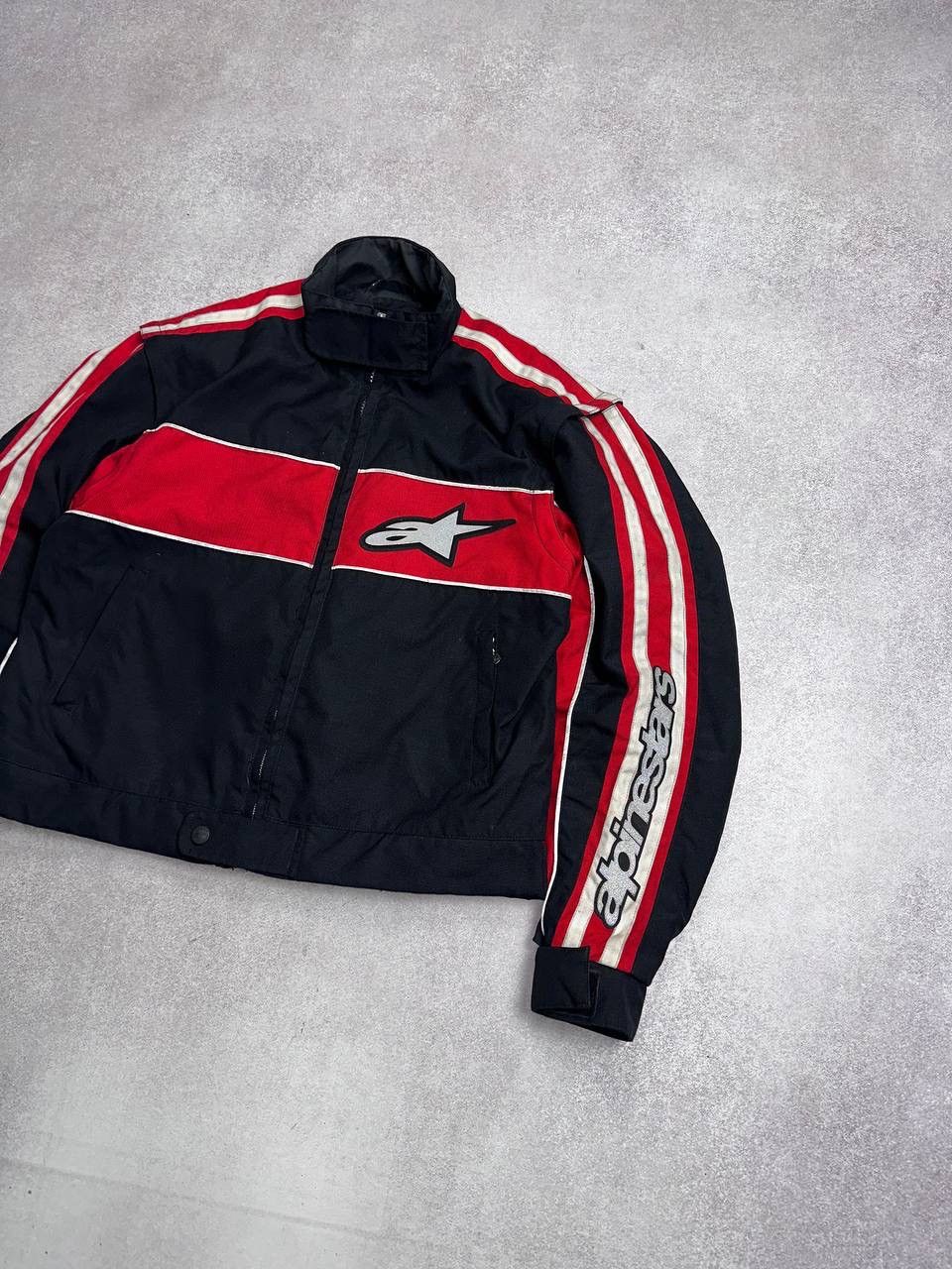 gimmick riders blouson グランジ 短丈 Y2K 80s 90s VINTAGE MAZIAR LEATHER GALLERY JACKET LARGE// DRAGON