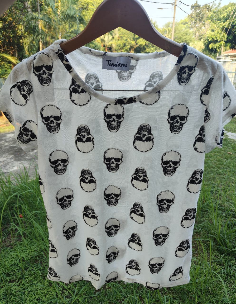 Beauty Beast 💥LAST CALL💥 Timiami Skull Patch Number Nine Style Size S / US 4 / IT 40 - 4 Thumbnail