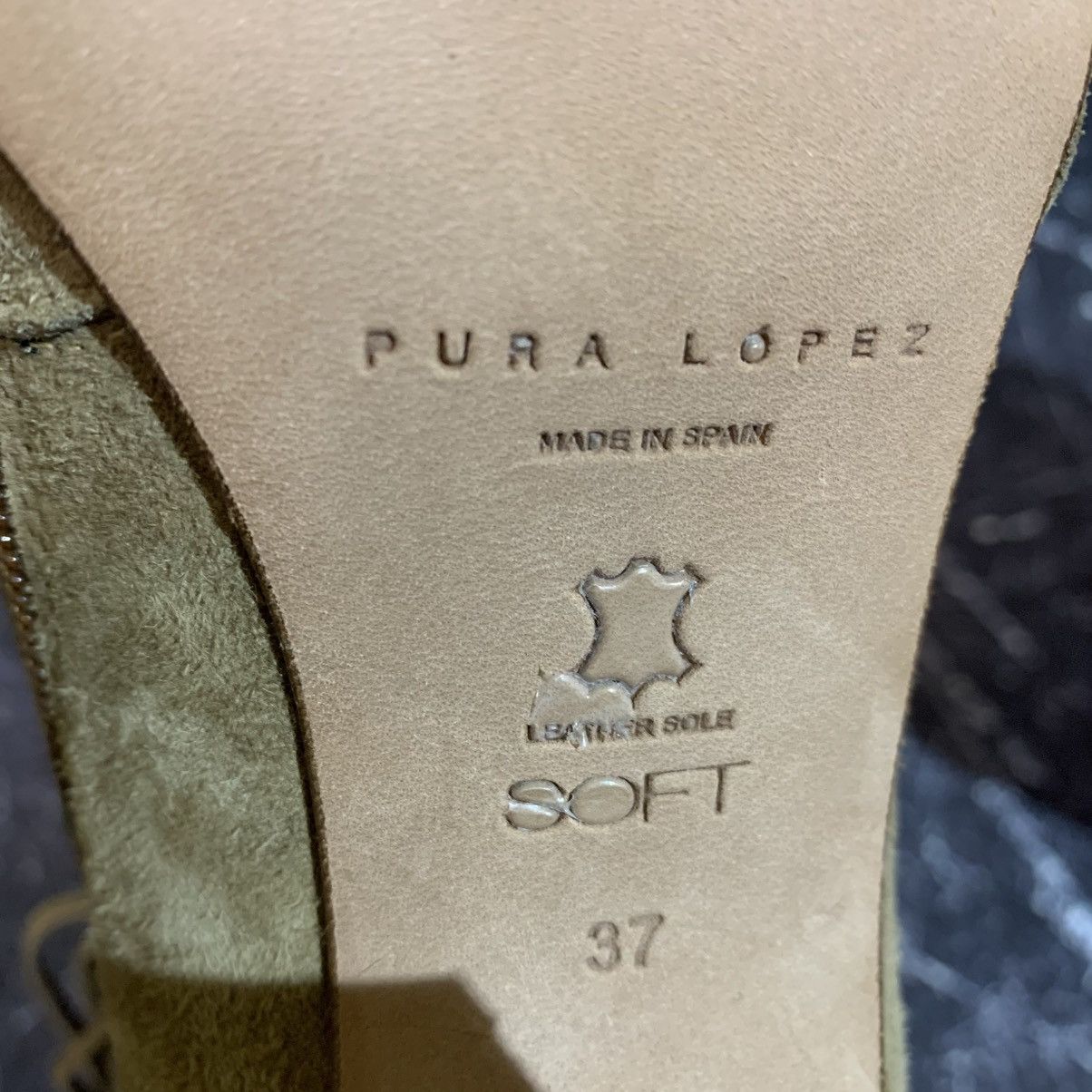 Other PURA LOPEZ SUEDE ANKLE HEELS SIZE 37 Isabel Marant Style Size US 7 / IT 37 - 15 Thumbnail