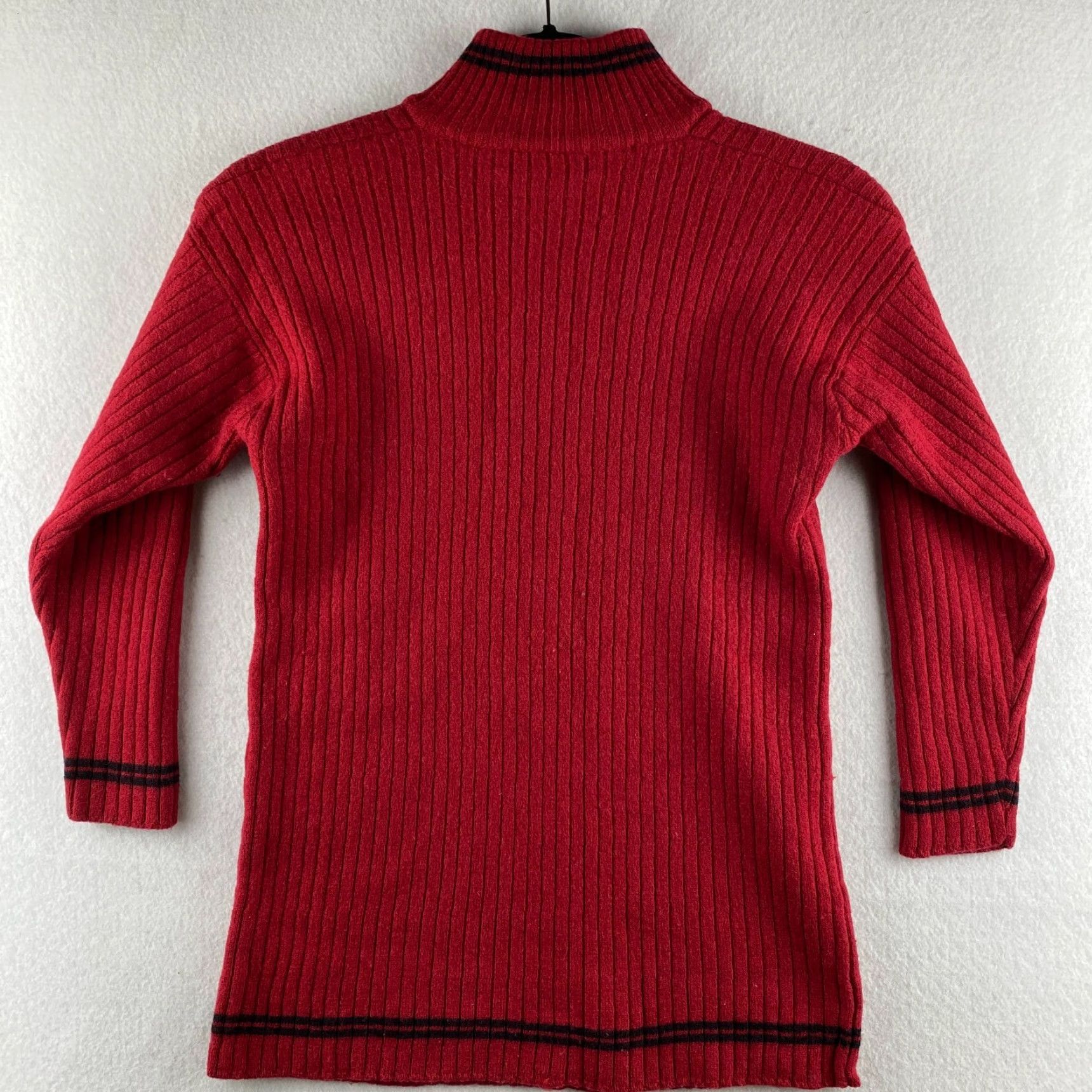Vintage Classiques Entier Sweater Womens XS Extra Fine Merino Wool High Neck 1/4 Zip Size XS / US 0-2 / IT 36-38 - 5 Thumbnail