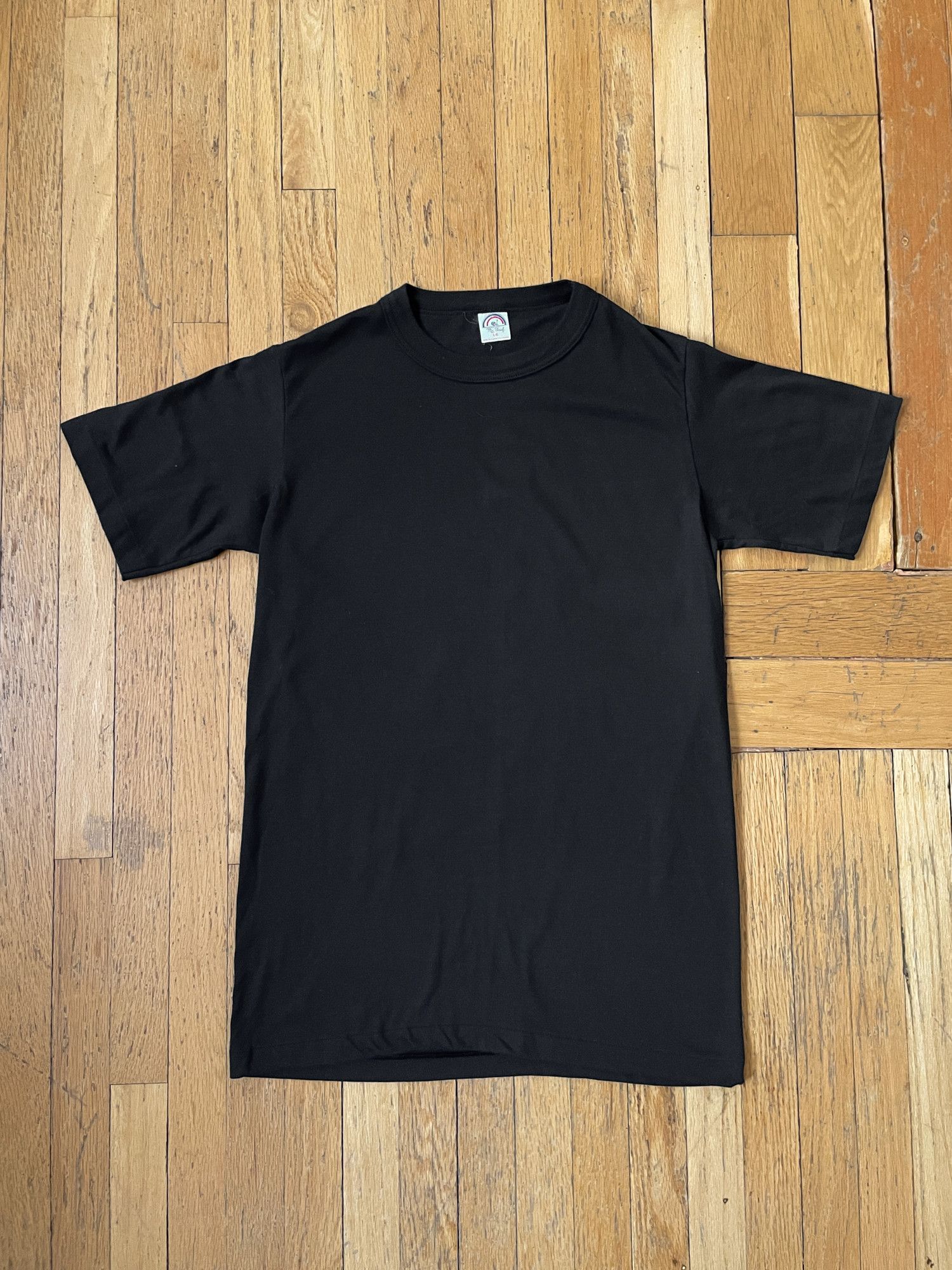 Vintage 90s Single Stitch Black T-Shirt Size US L / EU 52-54 / 3 - 1 Thumbnail
