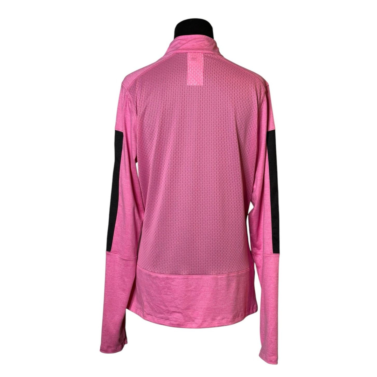 Reebok Reebok pink long sleeves pullover top size Large Size L / US 10 / IT 46 - 2 Thumbnail