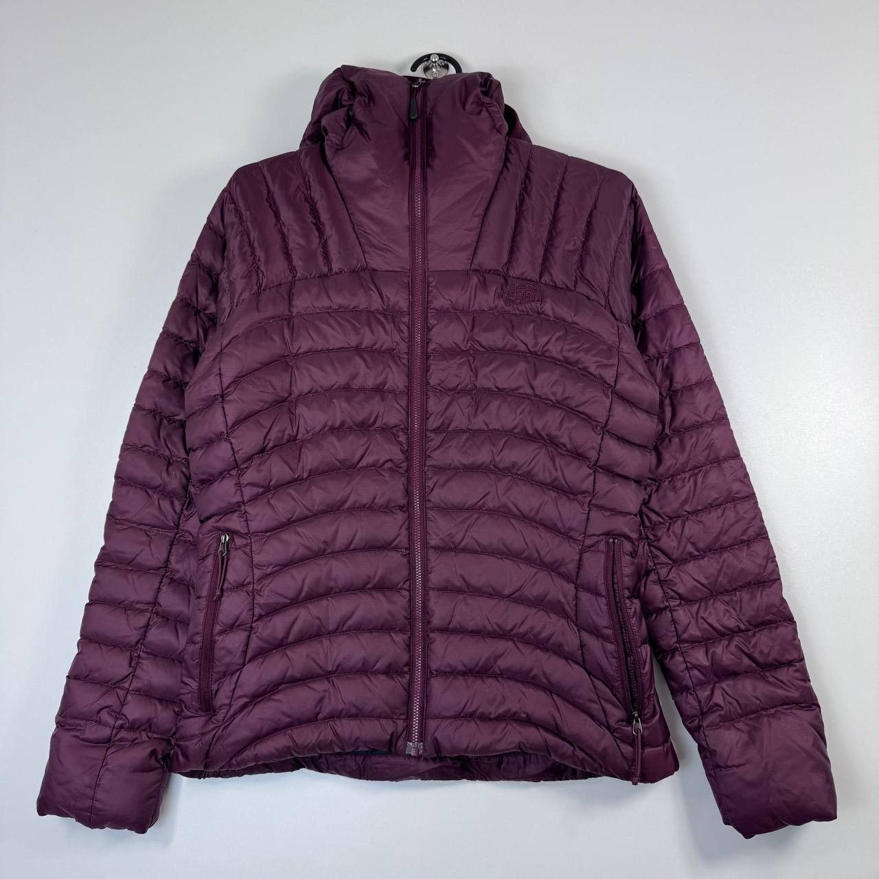 The North Face The North Face Womens Puffer Jacket Burgundy Full Zip Coat S Size S / US 4 / IT 40 - 1 Thumbnail