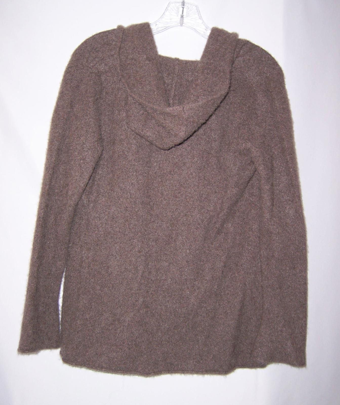 Laundry by Shelli Segal Laundry by Shelli Segal Hooded Cashmere Cardigan - L - Brown Size L / US 10 / IT 46 - 5 Thumbnail