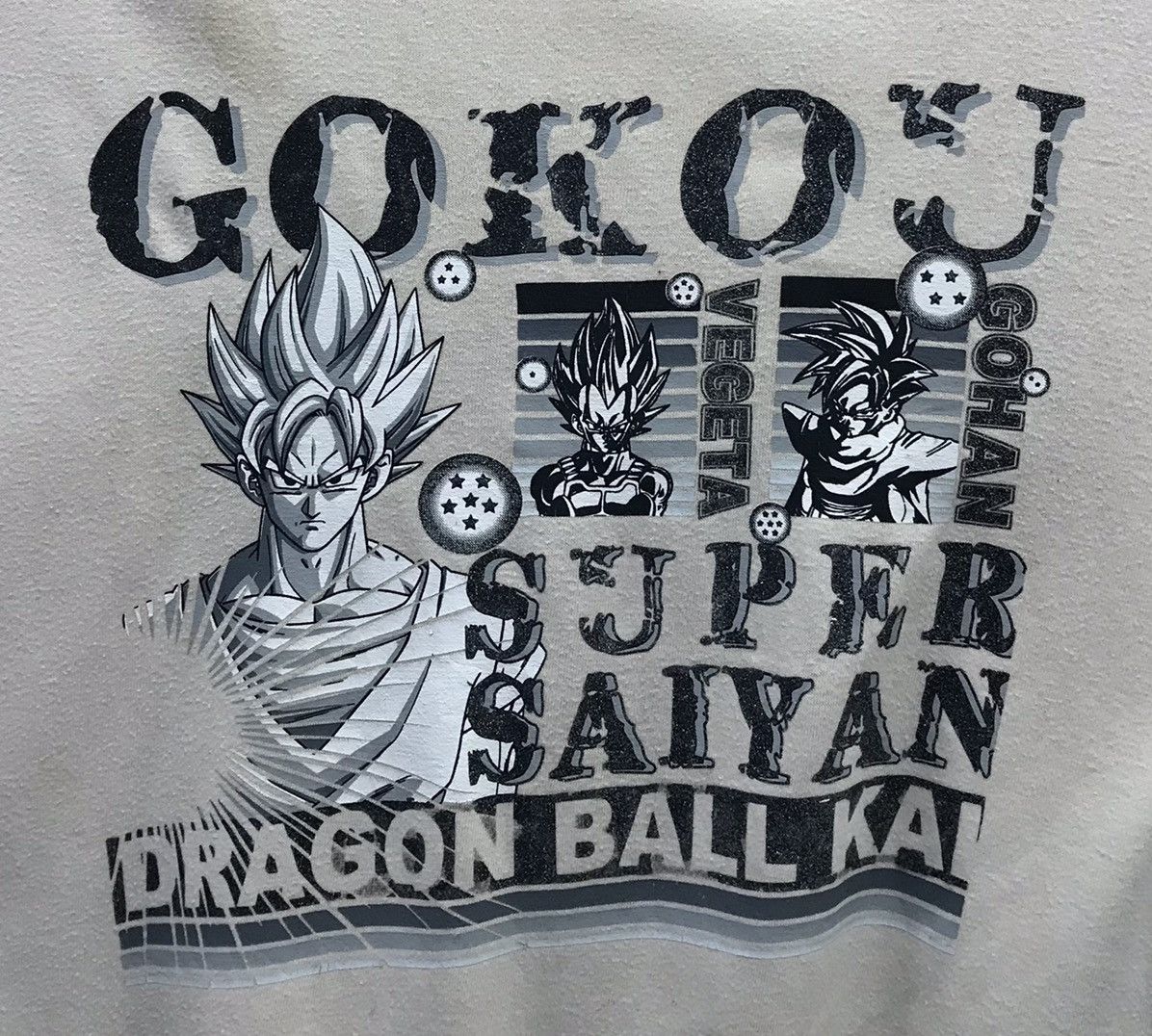 Anime × Vintage Vintage Dragon Ball Kai Super Saiyan Long Sleeve Shirt Size US XXL / EU 58 / 5 - 3 Thumbnail