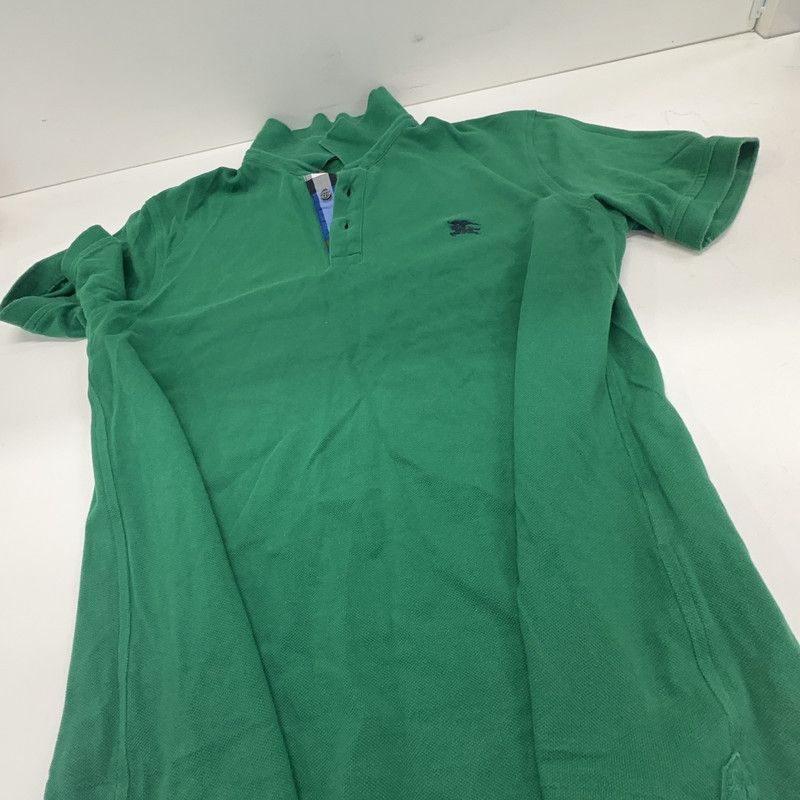 Burberry Burberry Green Embroidered Logo Polo Shirt 0079 Size US S / EU 44-46 / 1 - 1 Thumbnail