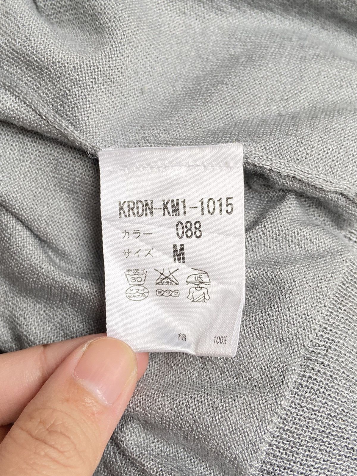 Dries Van Noten DRIES VAN NOTEN Grey Gardigan Size US S / EU 44-46 / 1 - 12 Thumbnail