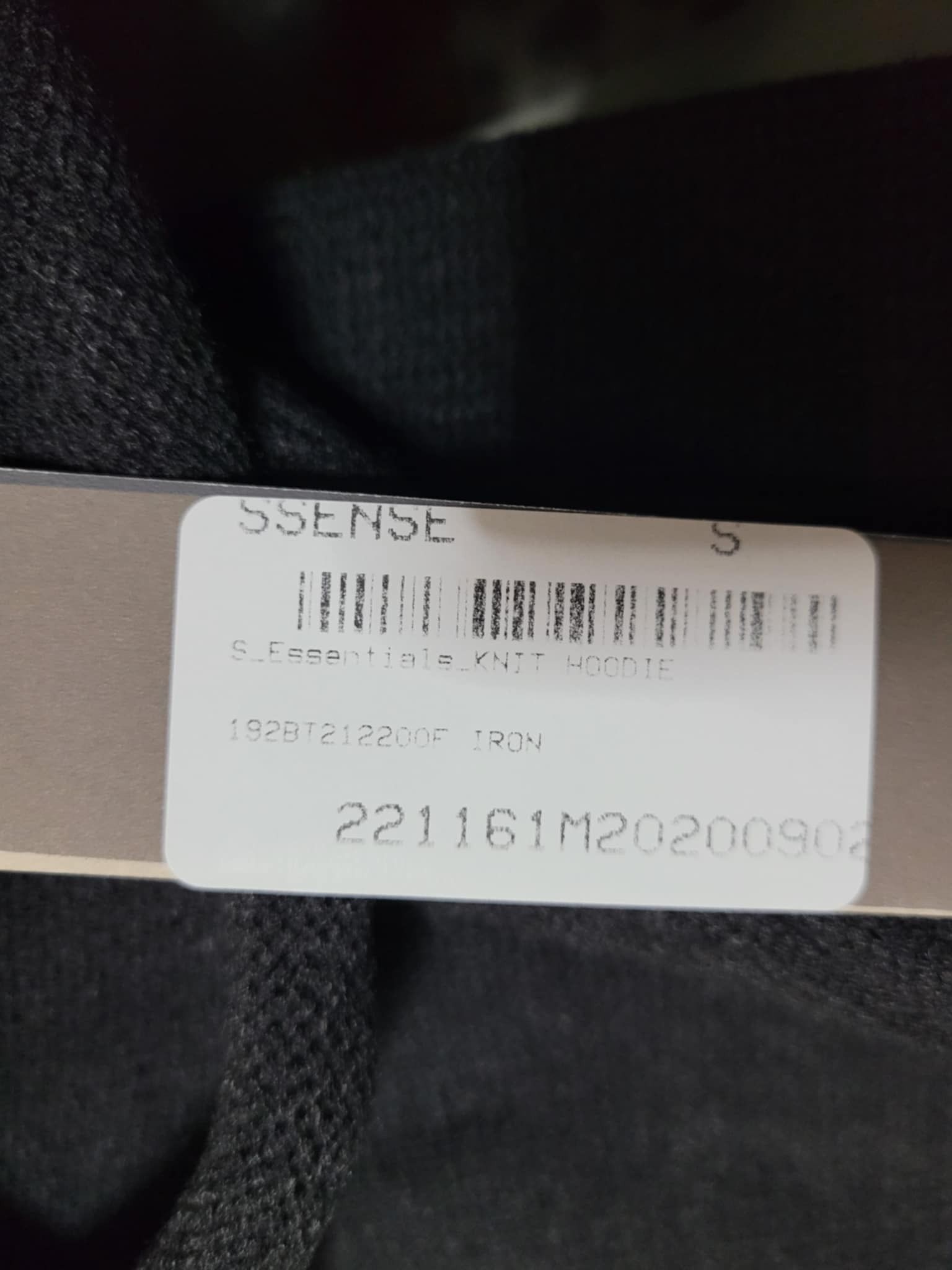 Fear of God sz S Fear of God Essentials 1977 Knit Hoodie Iron Size US S / EU 44-46 / 1 - 16 Thumbnail