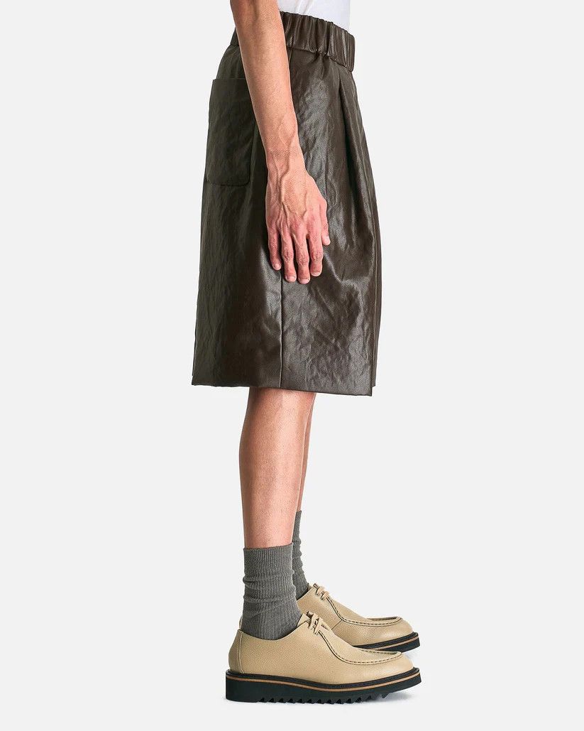 Dries Van Noten o1s1v1r1oon0925 Plato Bis Shorts in Green/Khaki Size US 32 / EU 48 - 2 Thumbnail
