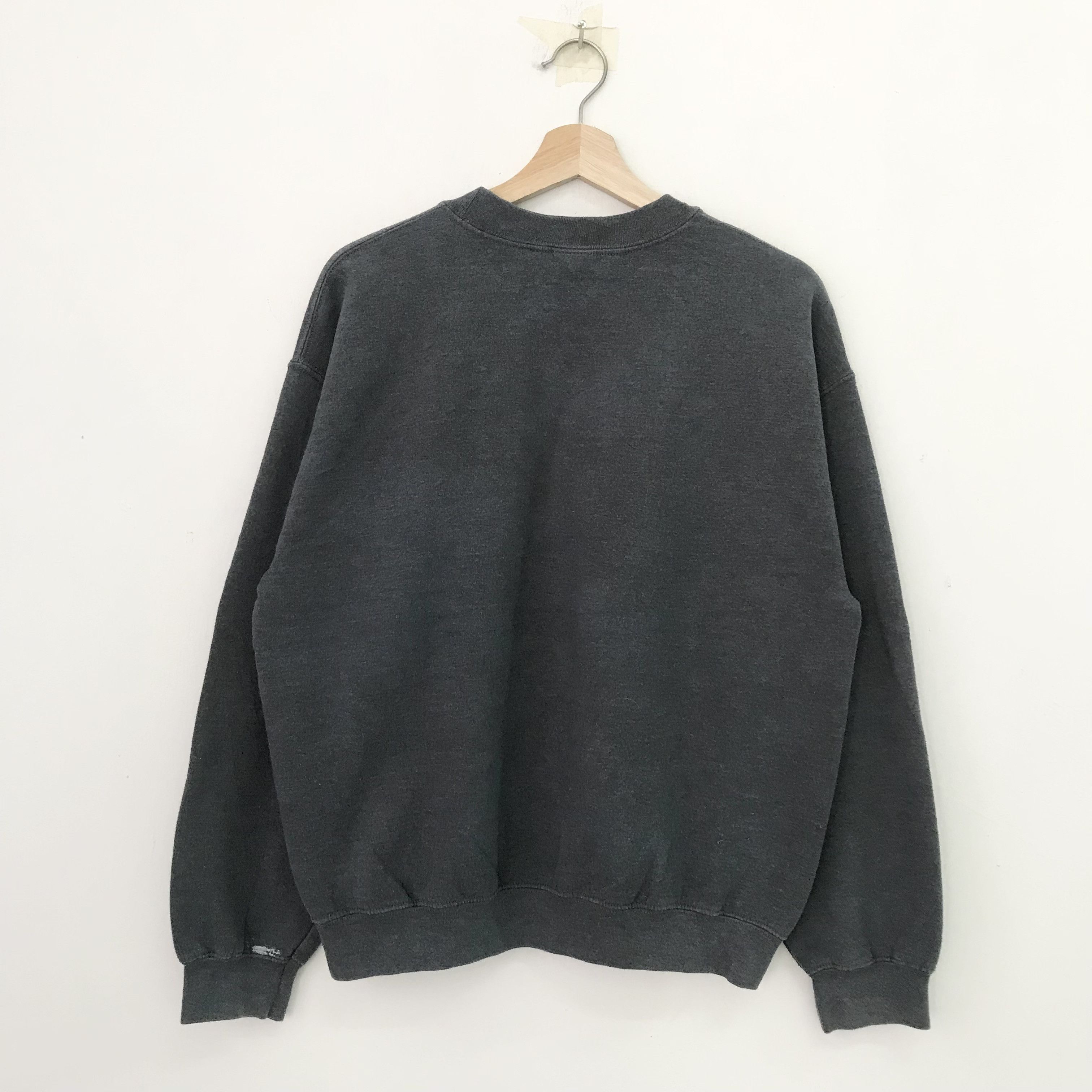 Vintage vintage black sweatshirt - 352 Size US M / EU 48-50 / 2 - 2 Thumbnail