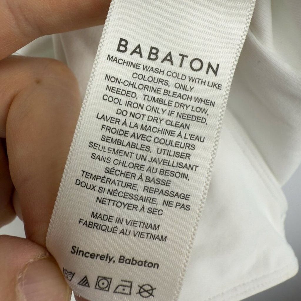 Other BABATON Original Contour Square-neck White Bodysuit L Size L / US 10 / IT 46 - 6 Thumbnail