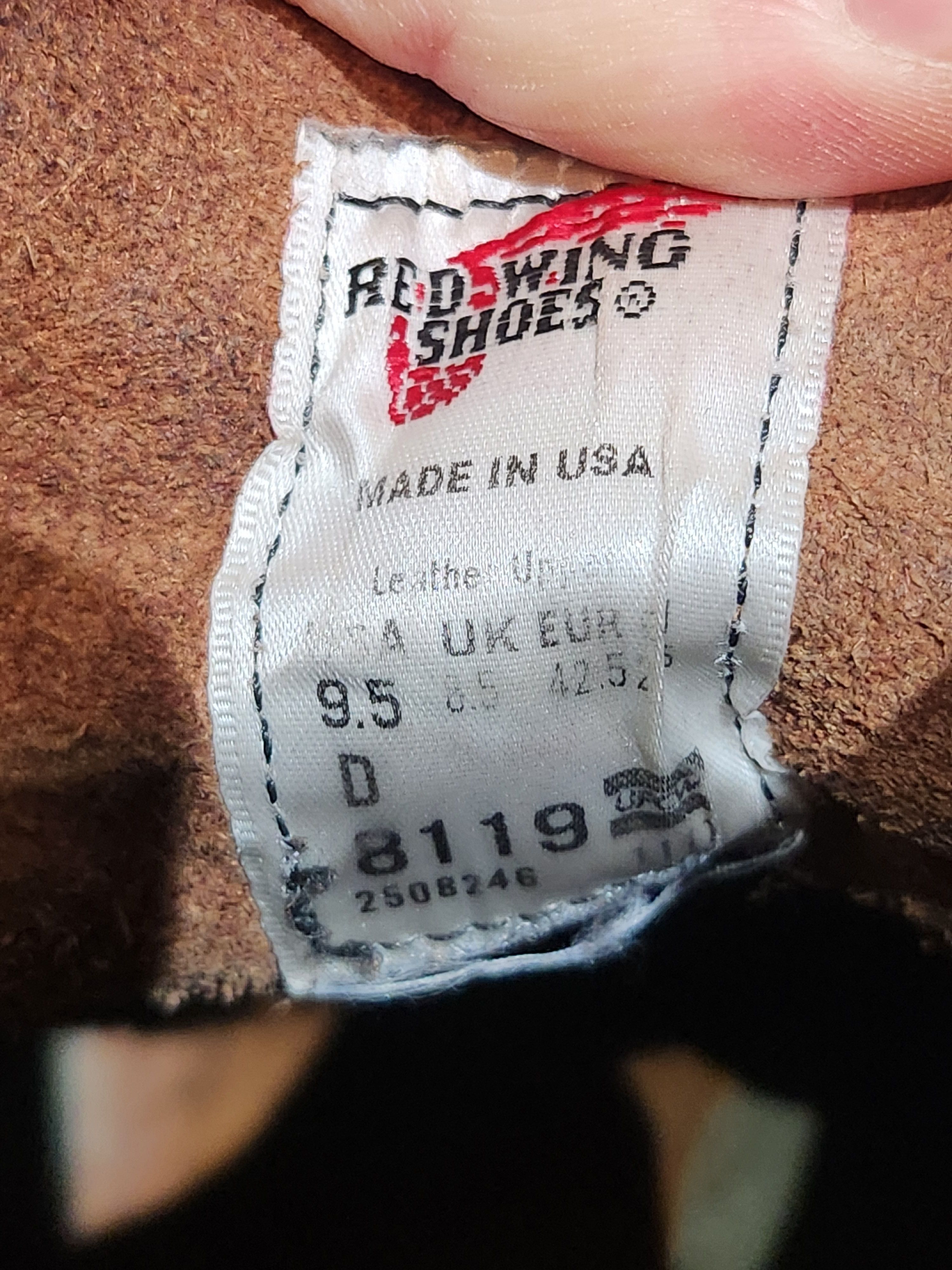 Red Wing Red Wing Iron Rangers 8119 Oxblood Mesa Size US 9.5 / EU 42-43 - 7 Thumbnail