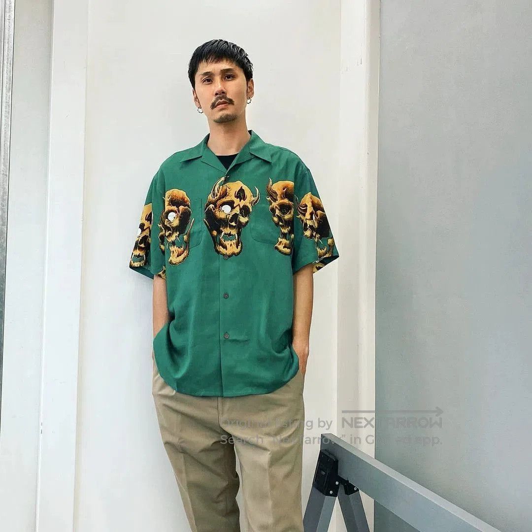 Wacko Maria WACKO MARIA x 56 TATTOO HAWAIIAN SHIRT. Size US L / EU 52-54 / 3 - 7 Thumbnail
