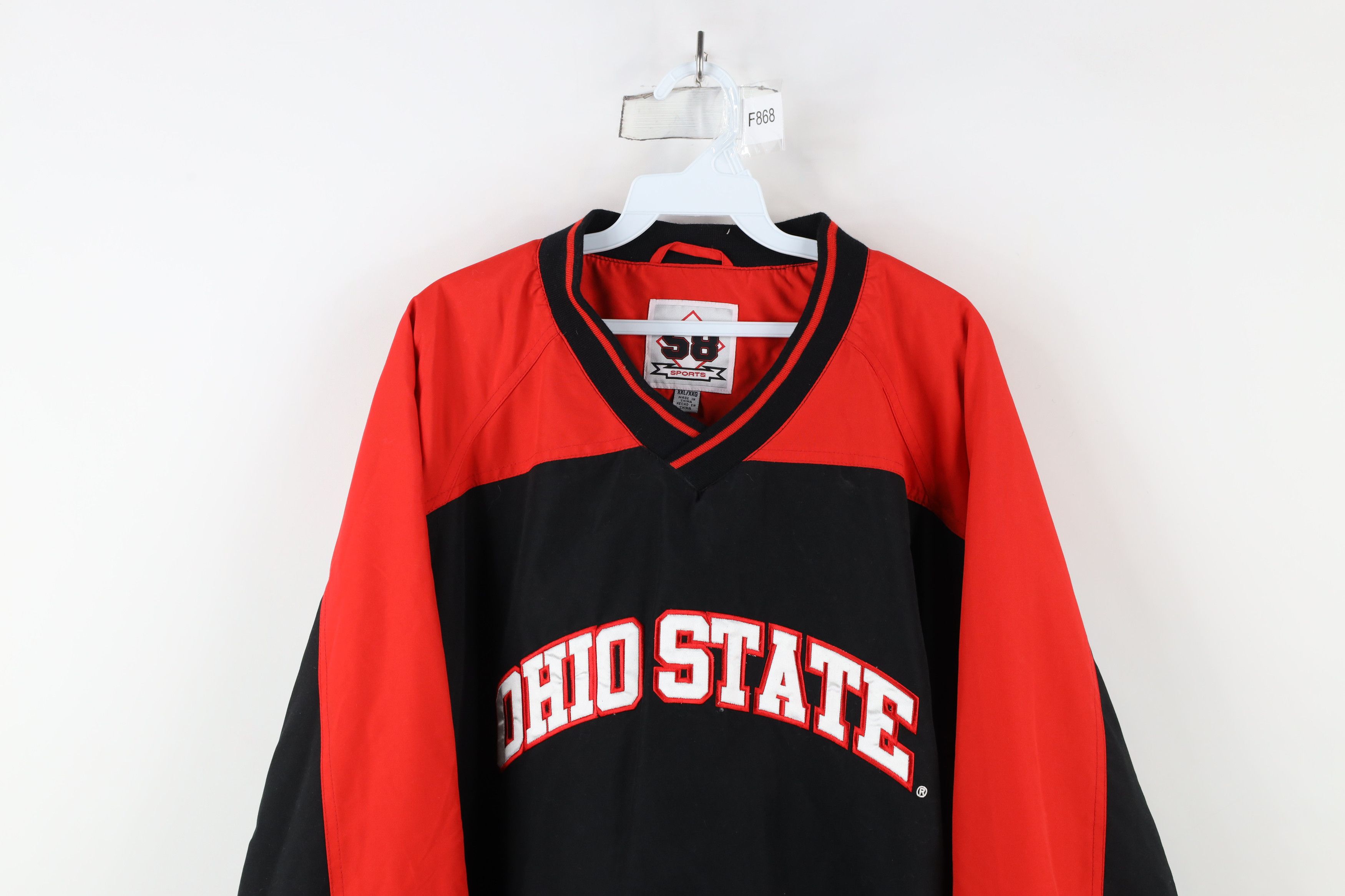 Vintage Vintage 90s State University Pullover Windbreaker Jacket Size US XXL / EU 58 / 5 - 2 Thumbnail