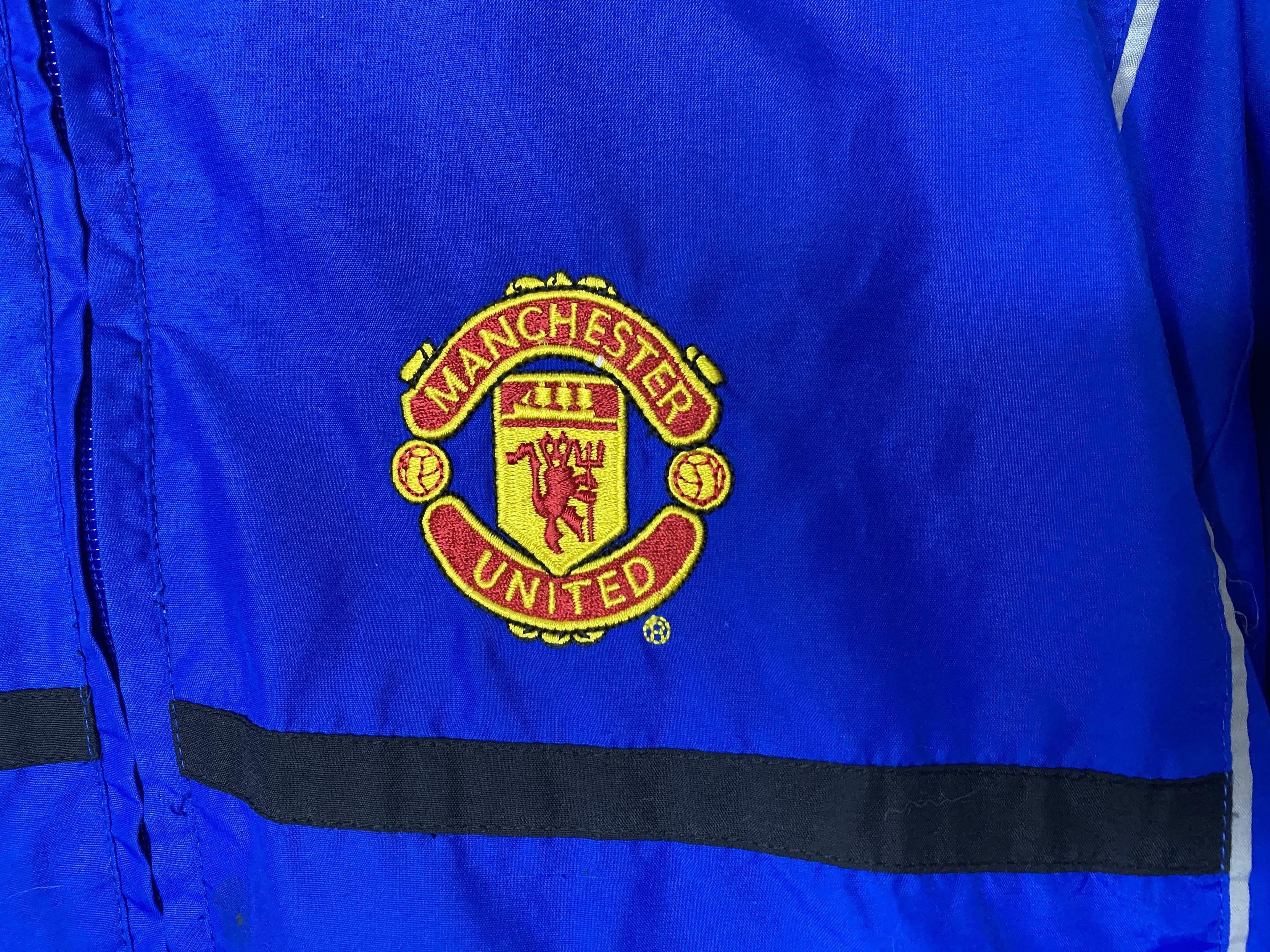 Nike MANCHESTER UNITED 2002 2003 TRACK JACKETT FOOTBALL SOCCER Size US L / EU 52-54 / 3 - 3 Thumbnail