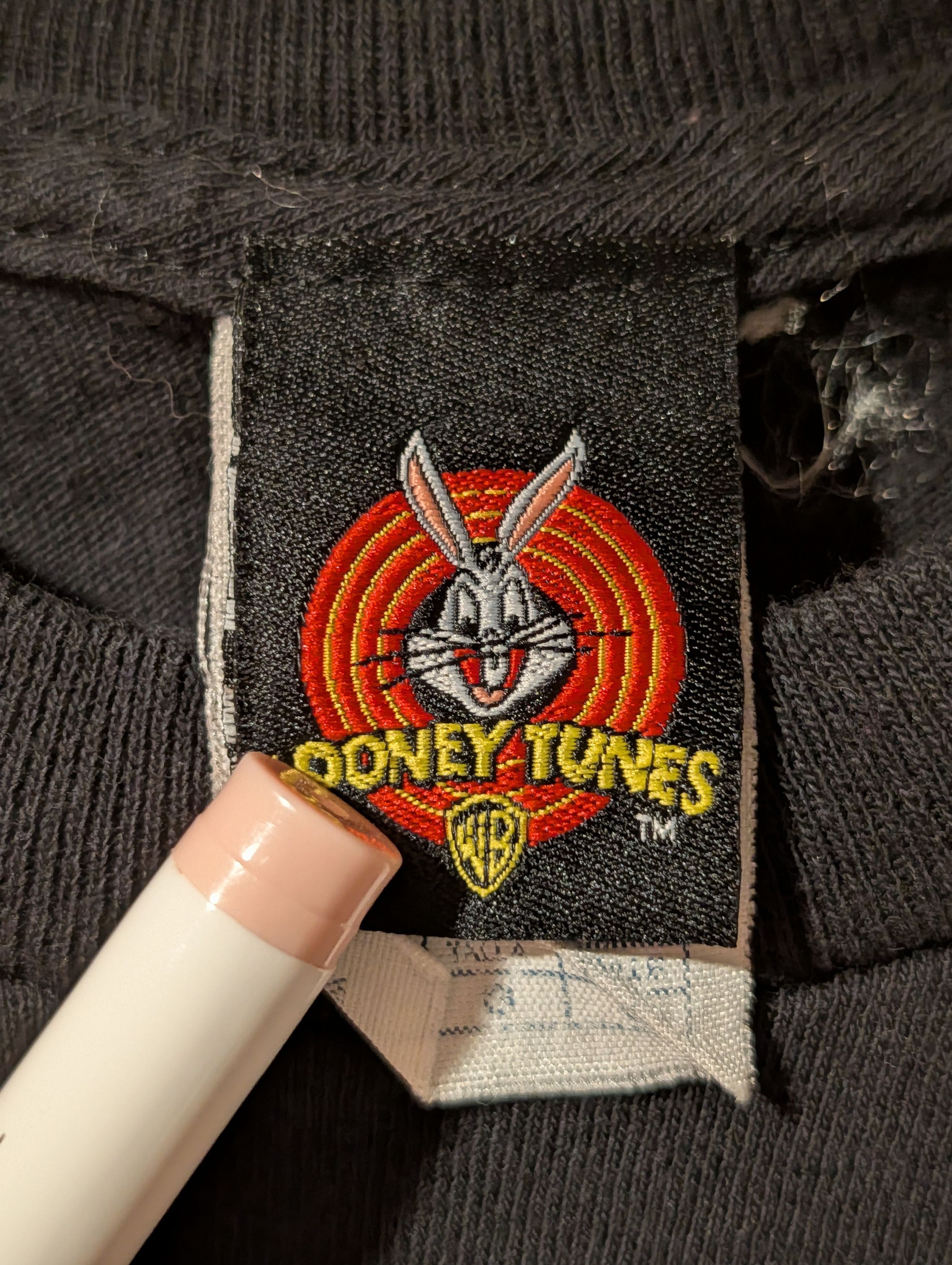 Warner Bros VTG Looney Tunes Taz Tasmanian Devil Big Face T Shirt Mens L Size US L / EU 52-54 / 3 - 3 Thumbnail