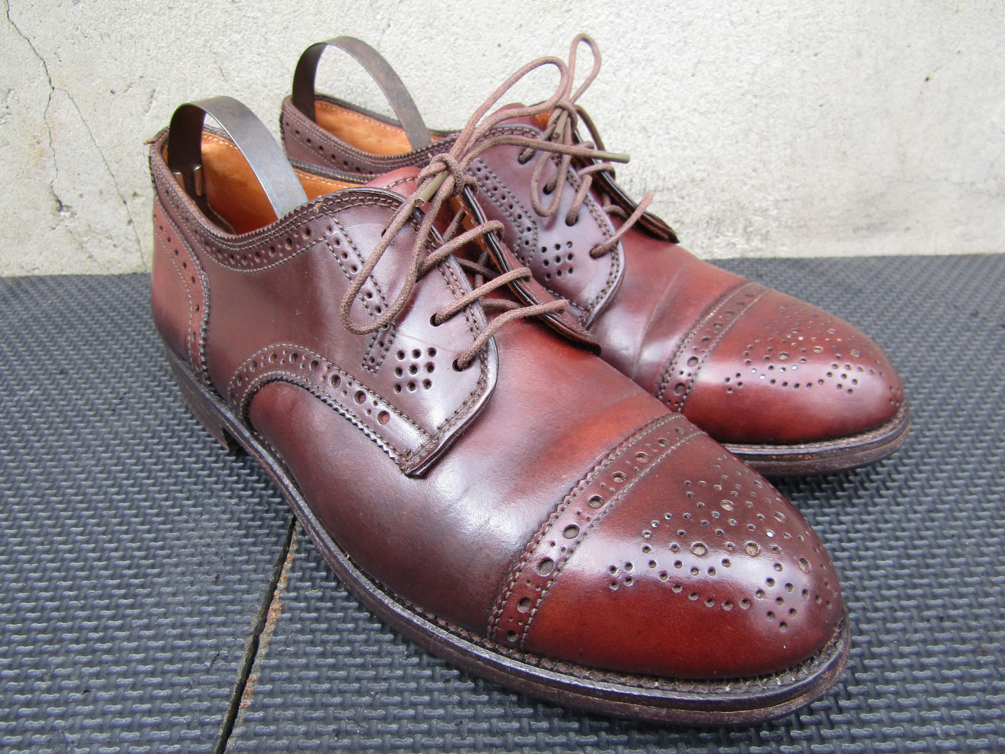 Other Alden Women's Captoe Medallion Shell cordovan Shoes Oxfords Size US 6 / IT 36 - 4 Thumbnail