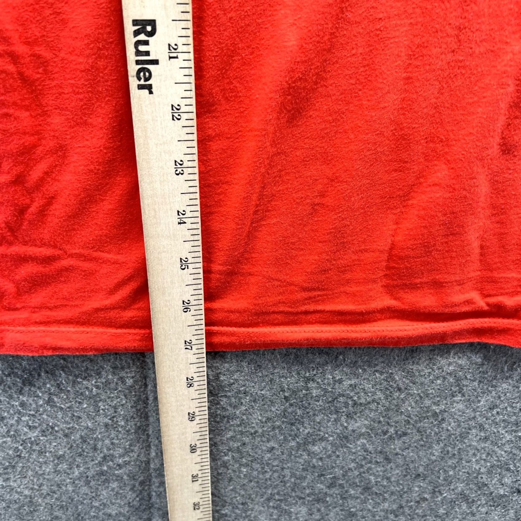 Harley Davidson VINTAGE Harley-Davidson Shirt Women XL Orange Solid 100% Cotton Short Sleeve Round Neck T-Shirt 60s-90s Inspired Size XL / US 12-14 / IT 48-50 - 4 Thumbnail