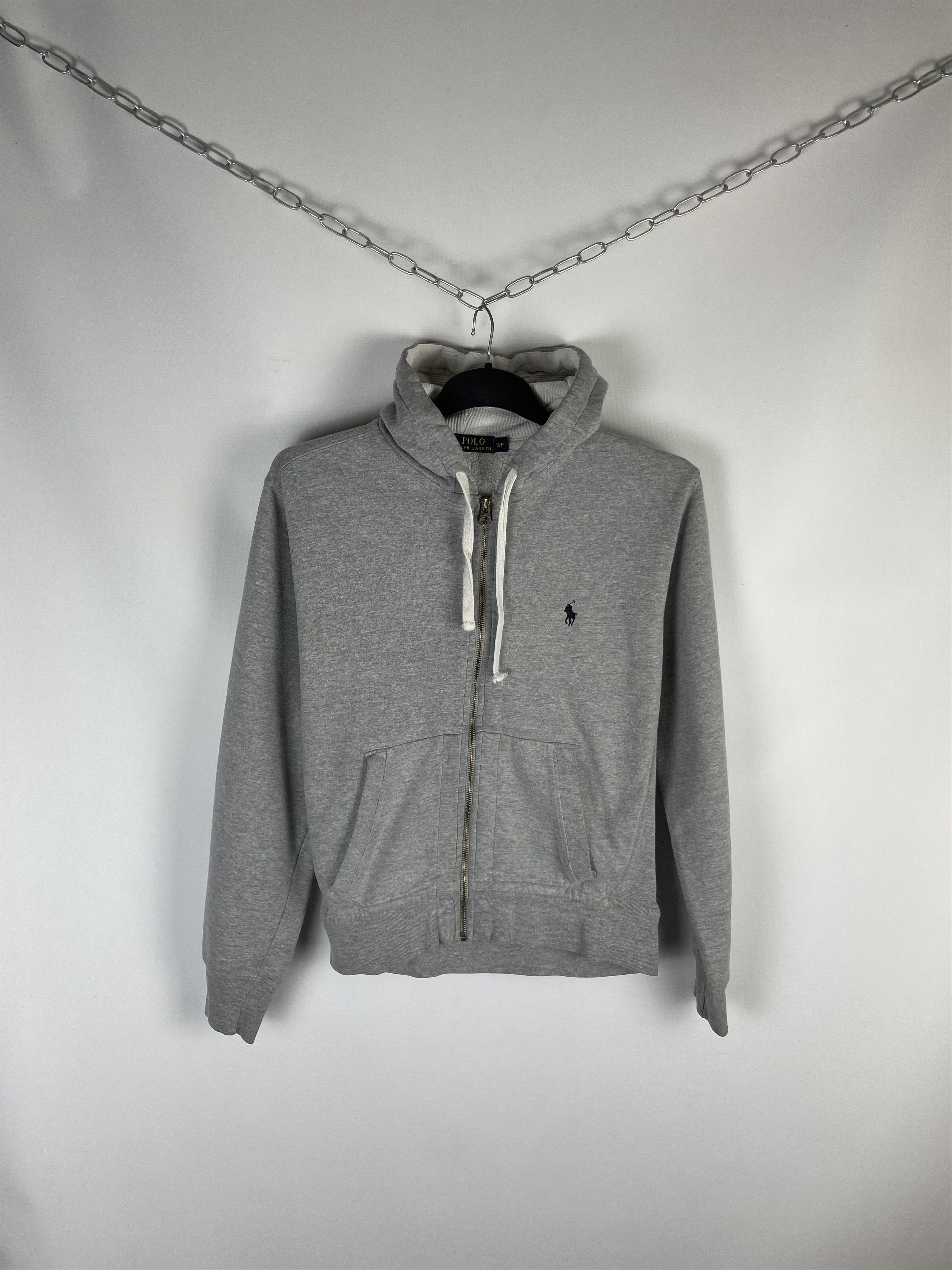 Polo Ralph Lauren × Ralph Lauren × Vintage Vintage Polo Ralph Lauren Zip Hoodie Y2k Size US S / EU 44-46 / 1 - 1 Thumbnail