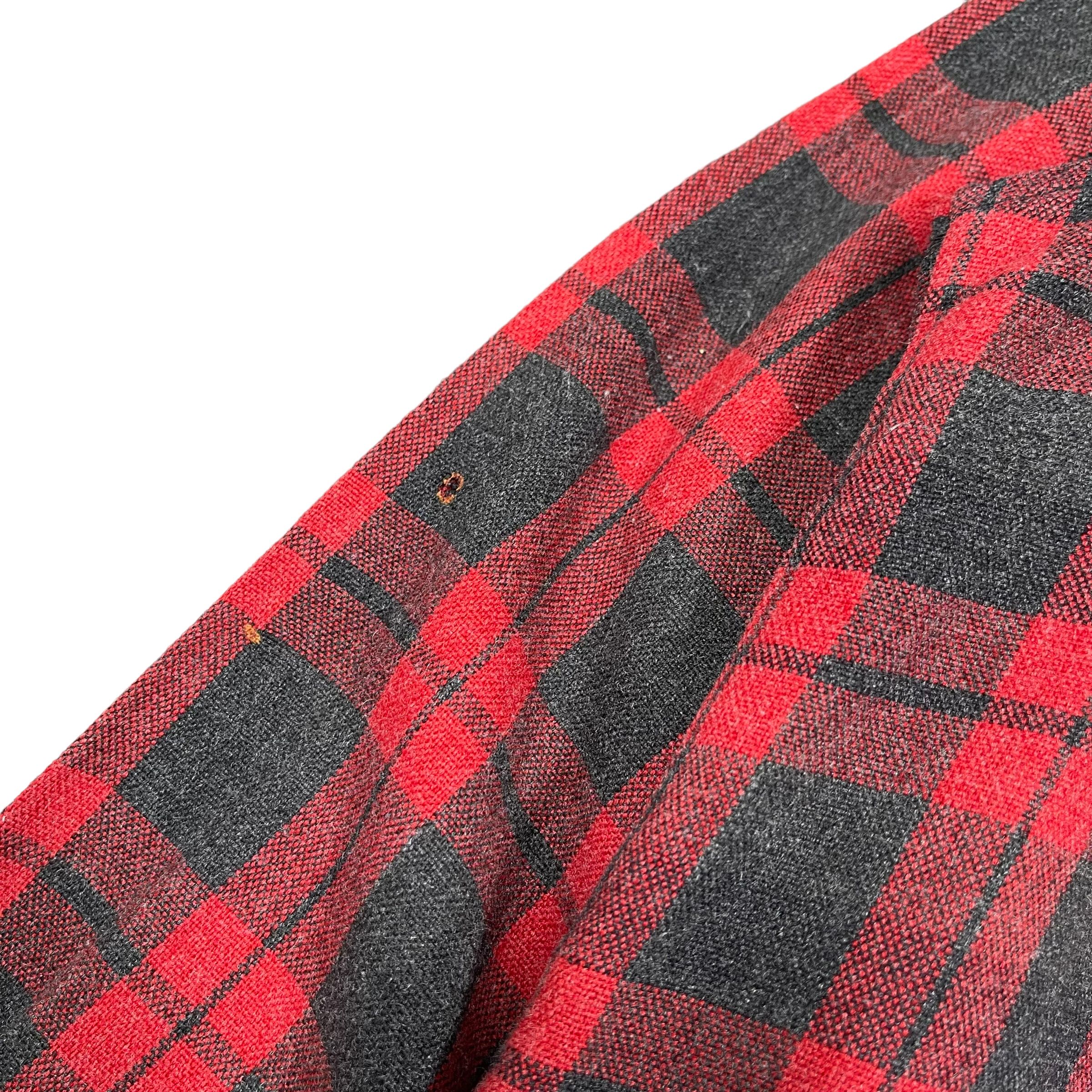 Flannel Vintage 1990 Motren Wool Button Up Flannel Shirt Size US L / EU 52-54 / 3 - 4 Thumbnail