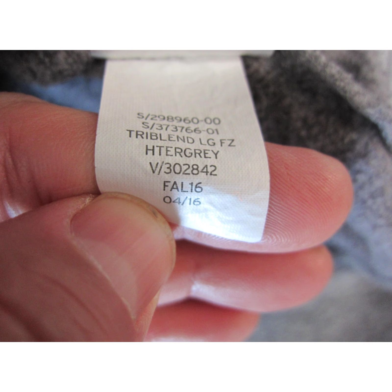 Gap GAP Hoodie Womens L Gray Logo Full Zip Fleece Sweatshirt Size L / US 10 / IT 46 - 5 Thumbnail