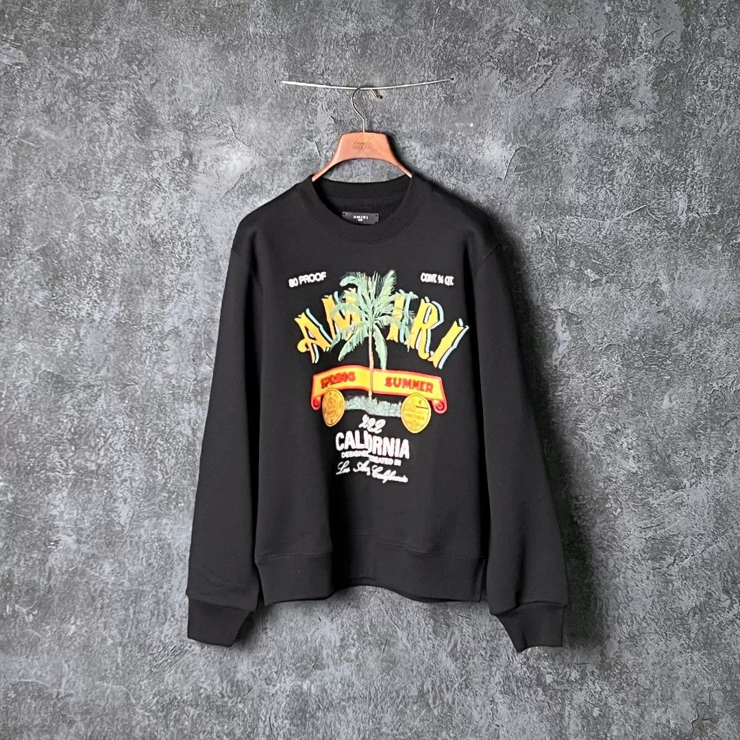 Amiri Amiri Cotton Printed Hoodie l Men Size US L / EU 52-54 / 3 - 1 Thumbnail
